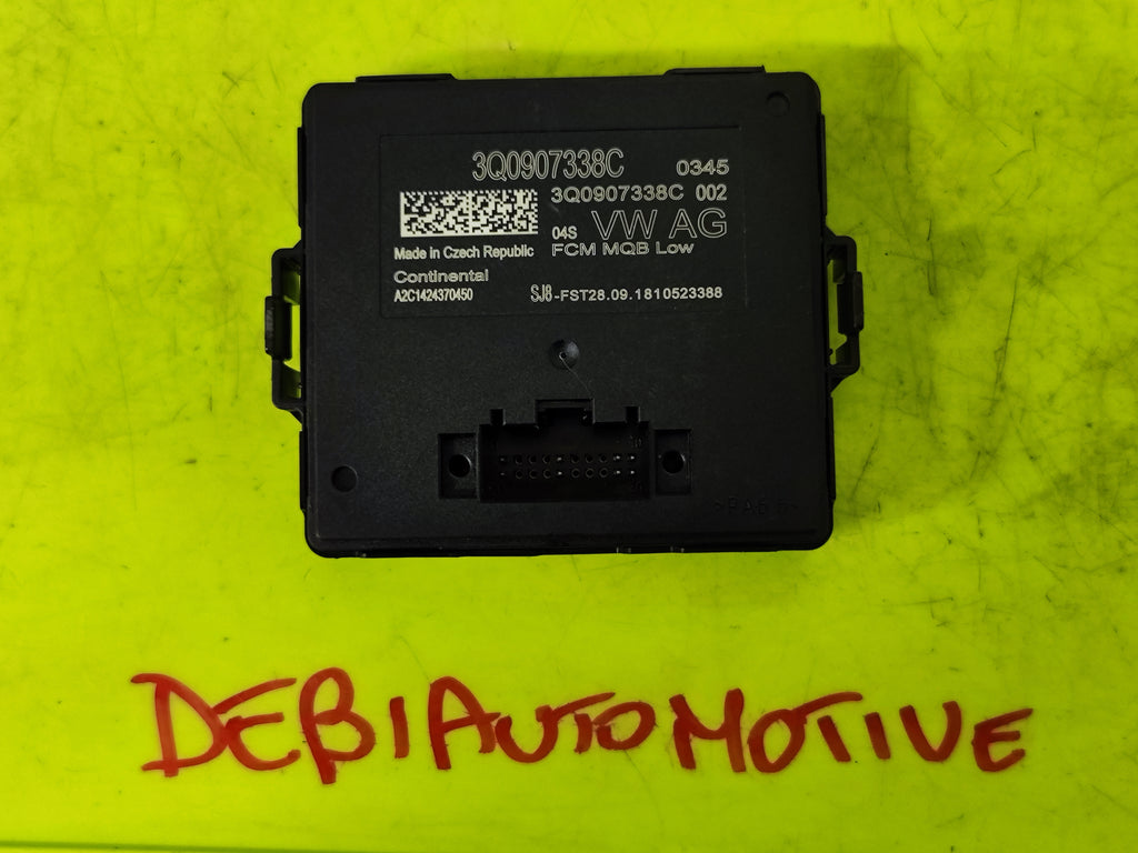 Centralina modulo di controllo luci Volkswagen 3Q0907338C A2C1424370450