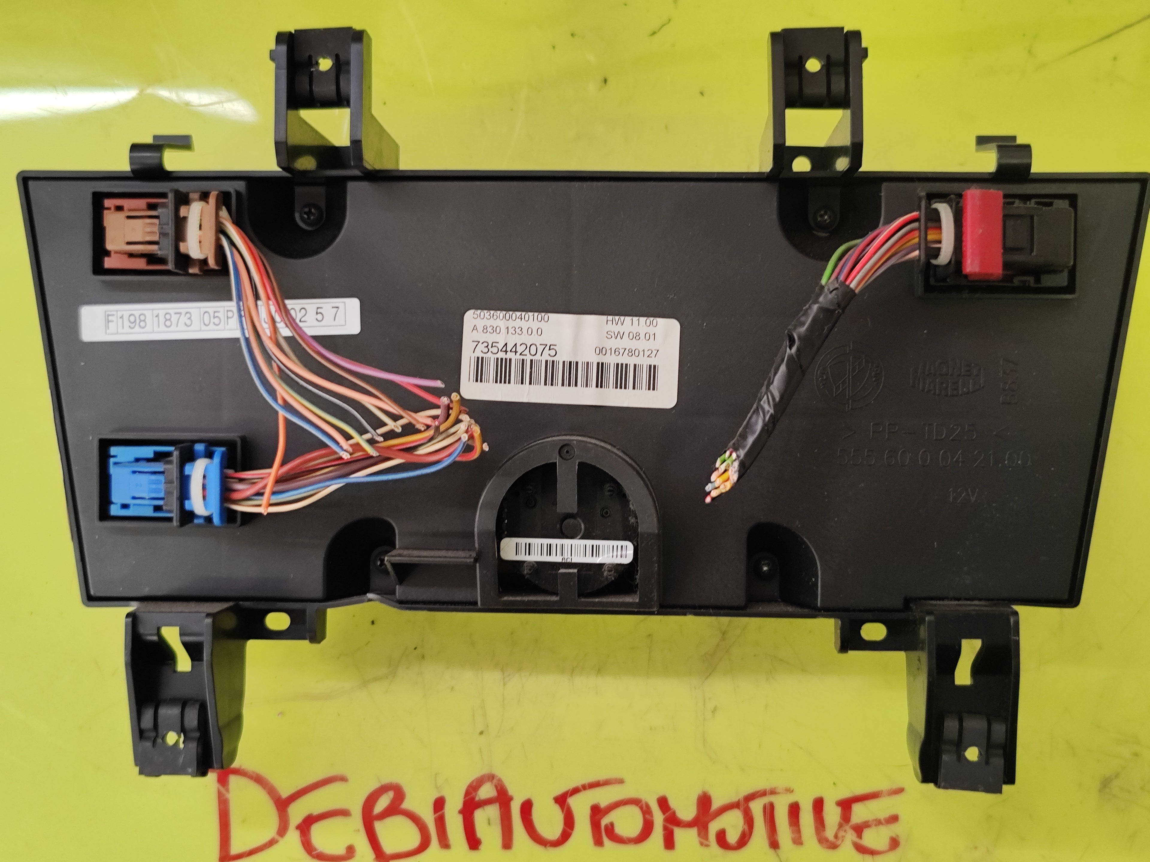 Centralina comandi clima A/C automatico Fiat Bravo 735442075