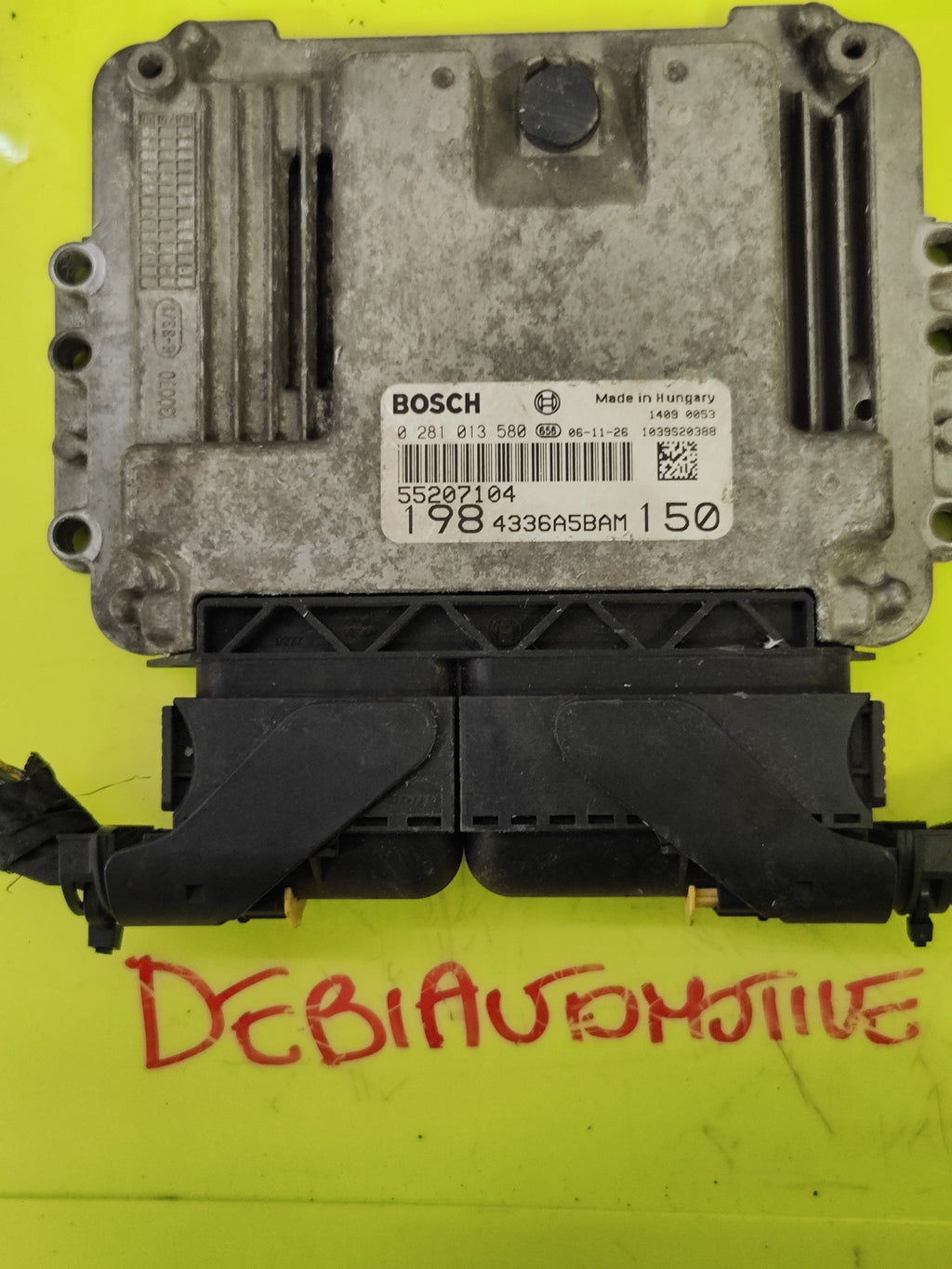 Centralina motore Fiat Bravo 1.9 JTD 0281013580