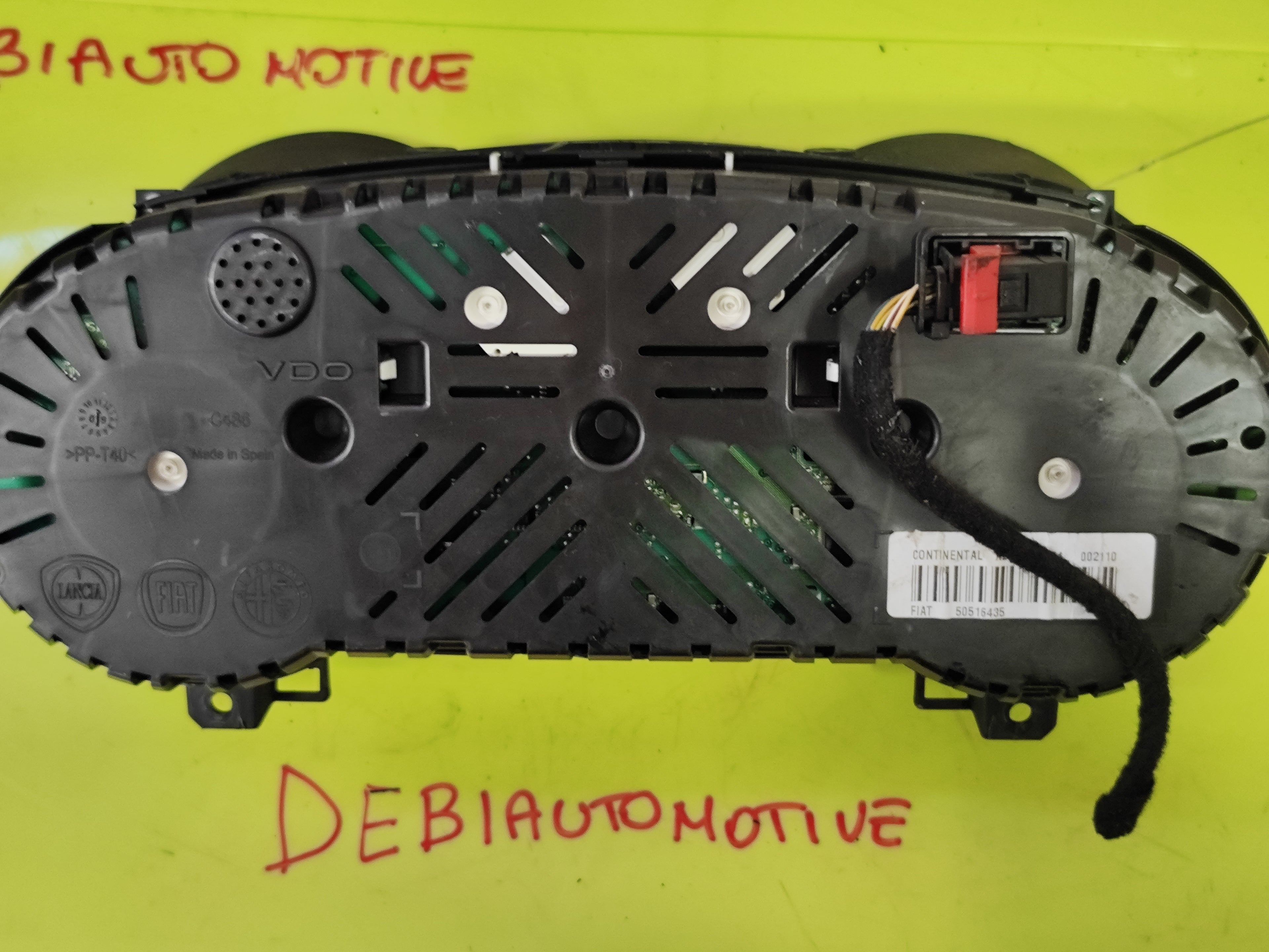 Quadro strumenti Alfa Romeo Mito 1.4 benzina (0813) 50516435 AC53352554