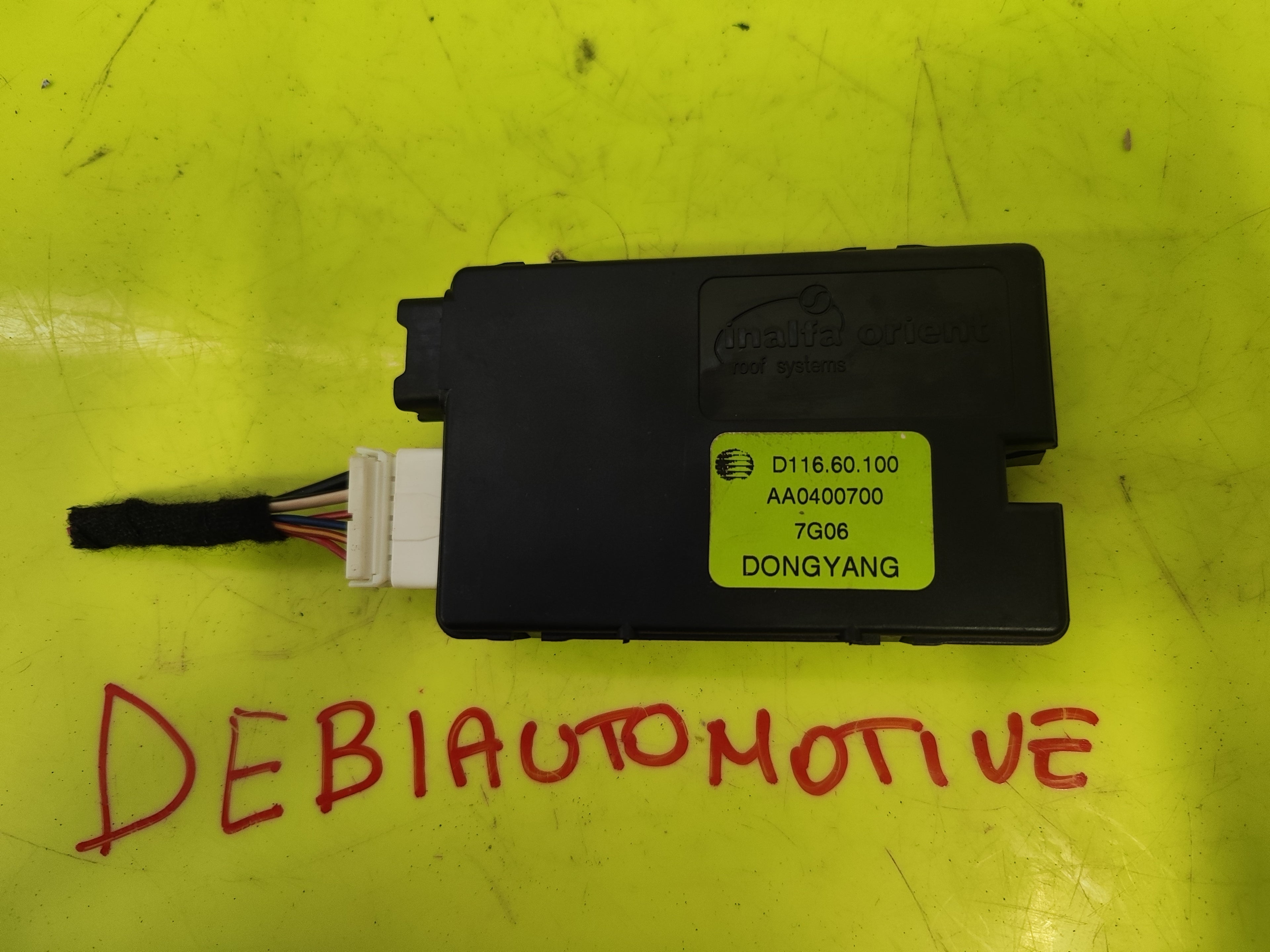 Centralina Tettuccio apribile DR5 DR Motor AA0400700 D116.60.100