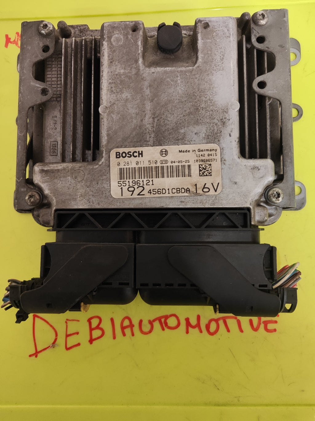 Centralina motore Fiat Stilo 1.9JTD 0281011510 55196121
