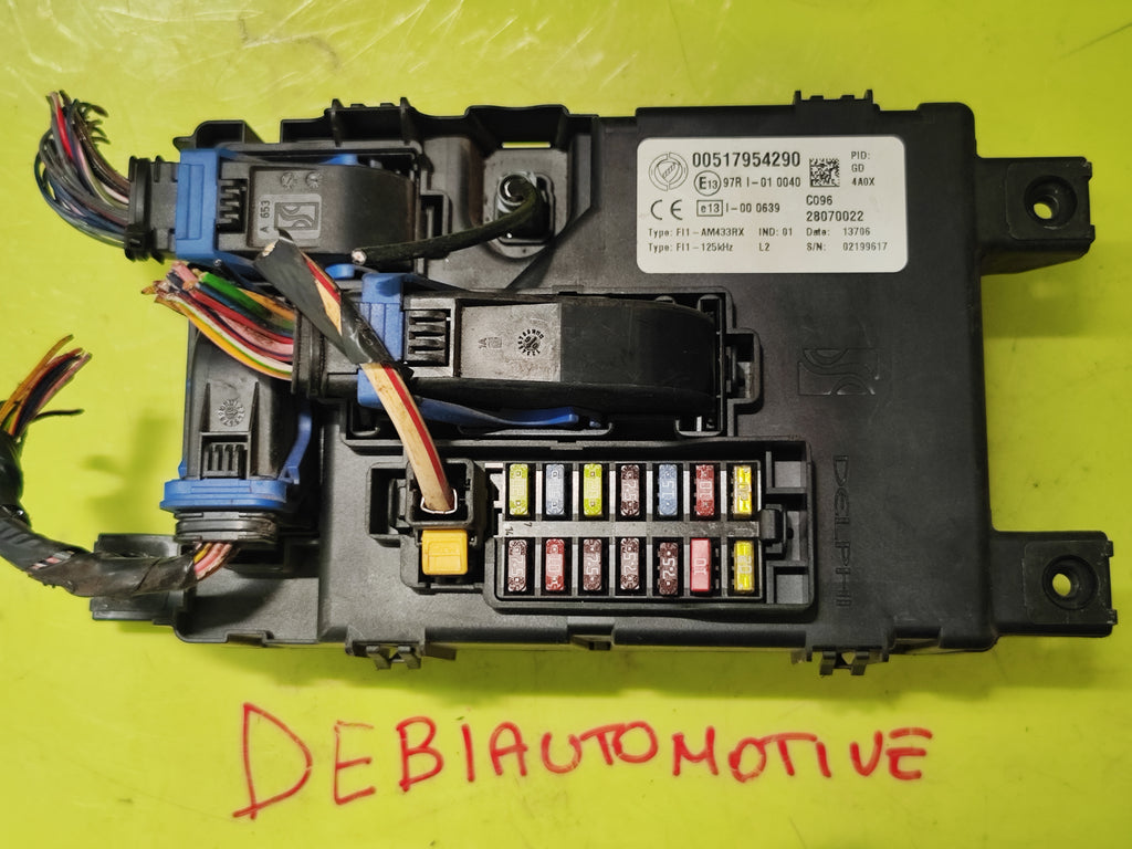 Body Computer Delphi Fiat Grande Punto 00517954290 28070022