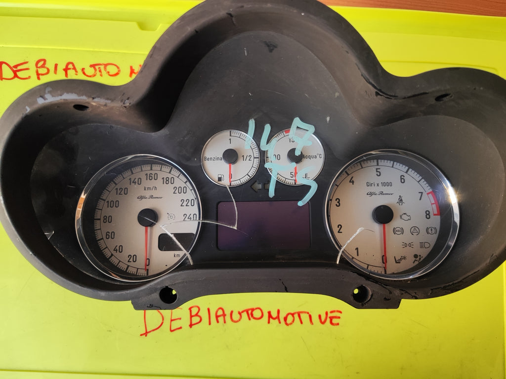 Quadro strumenti Alfa Romeo 147 TS 1.6 B 156063196 110080304043 
