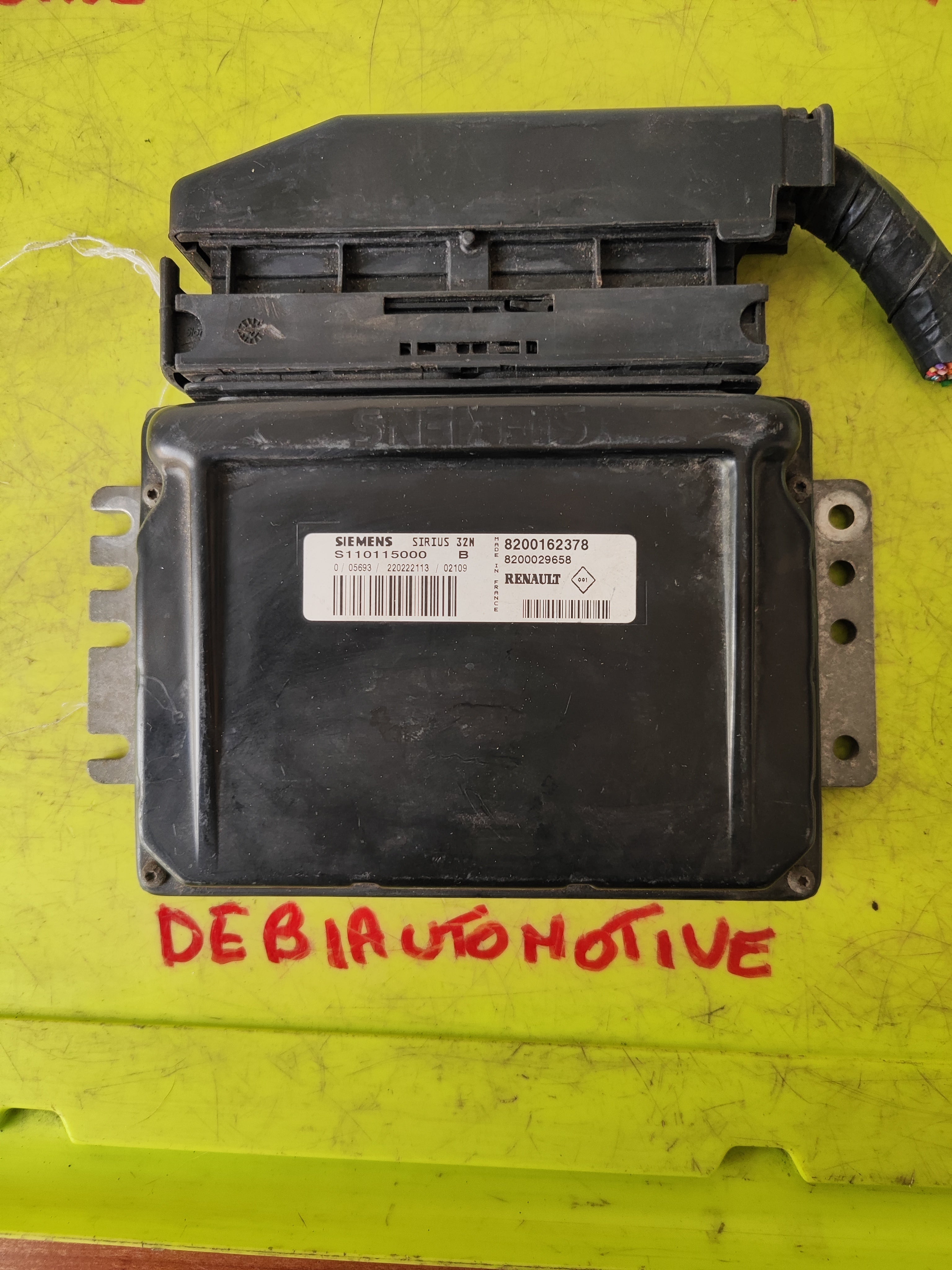 Centralina Motore Renault Clio 3 8200162378 82000296658 S110115000 B SIRIUS32N 