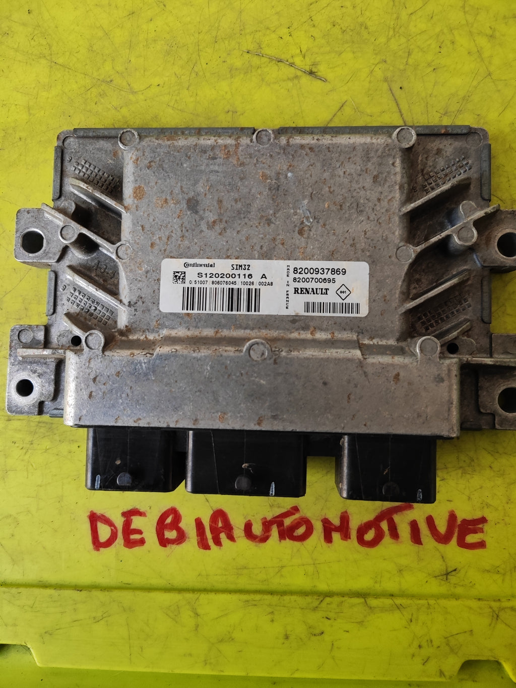 Centralina motore Renault Clio Modus 1.2 8200937869 8200700695 S120200116 A SIM32 