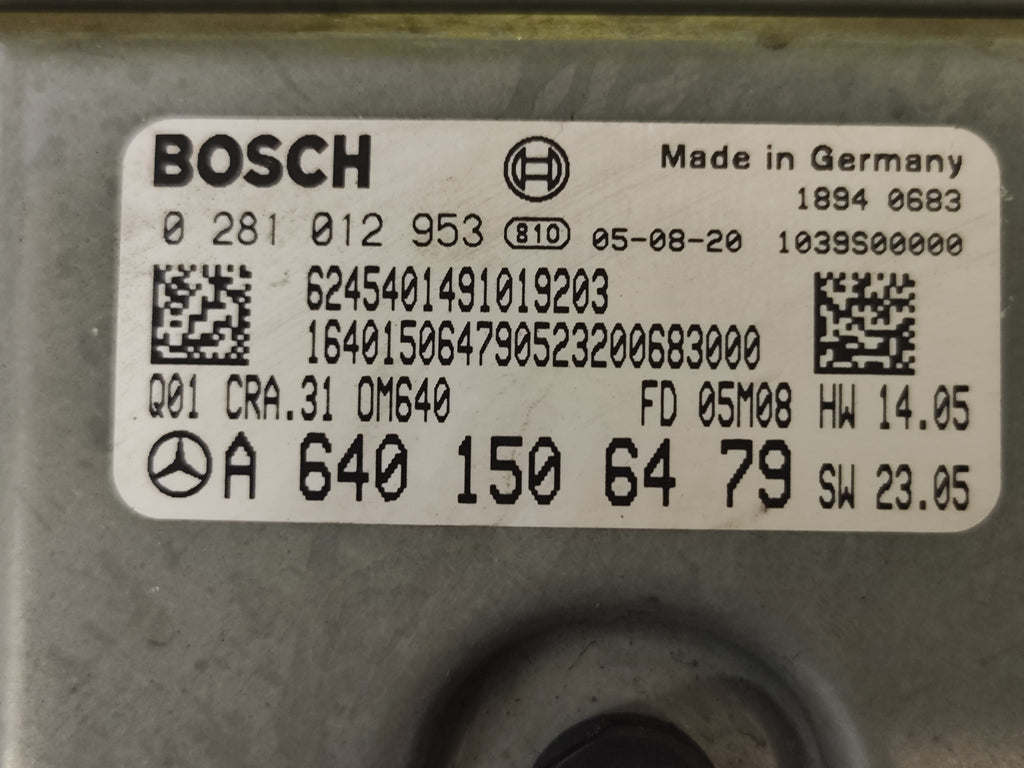 Centralina motore Mercedes Classe B W245 0281012953 A6401506479