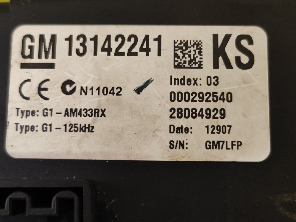 Centralina Body Computer BSM Opel Corsa D 13142241 KS