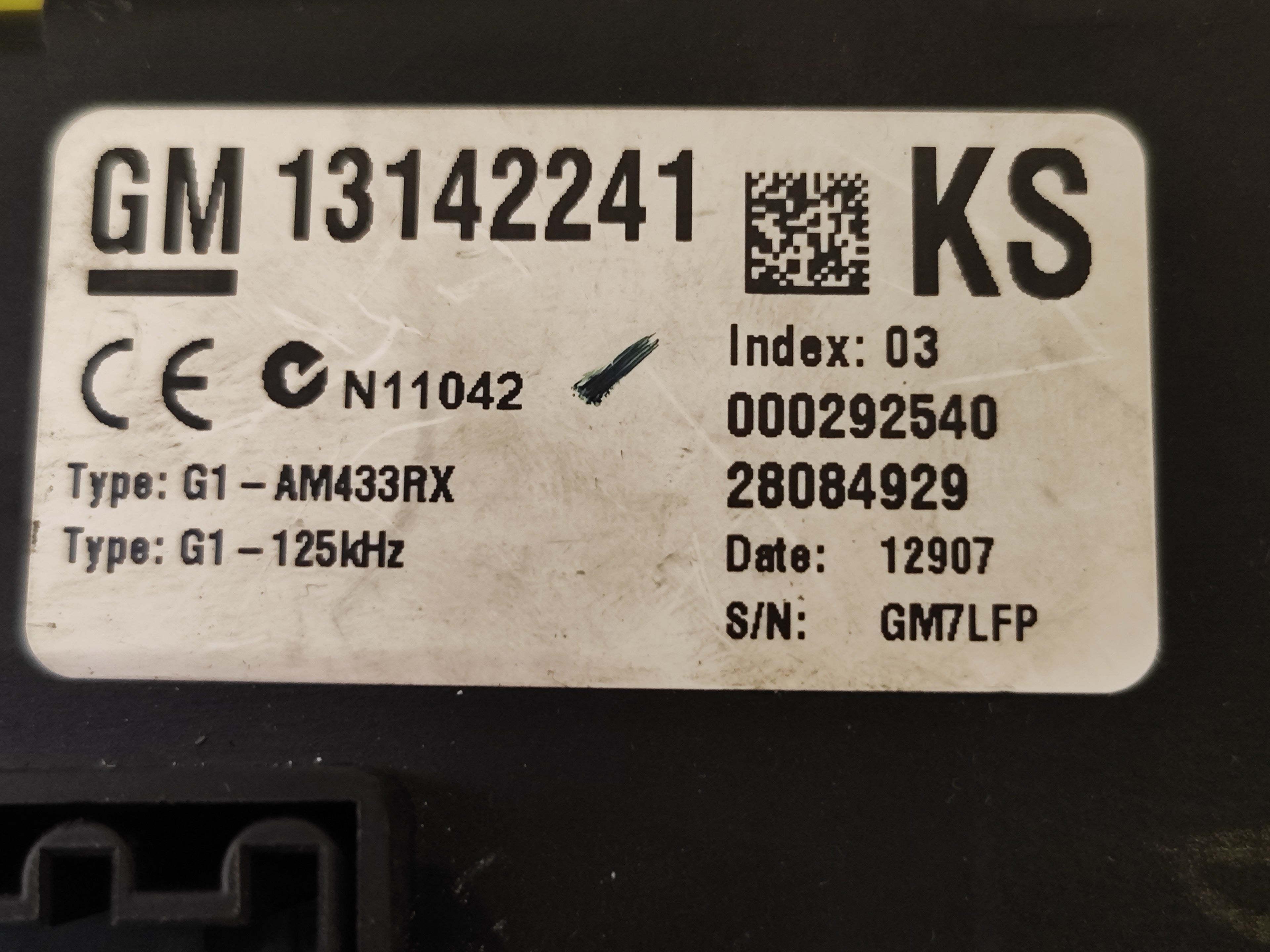 Centralina Body Computer BSM Opel Corsa D 13142241 KS