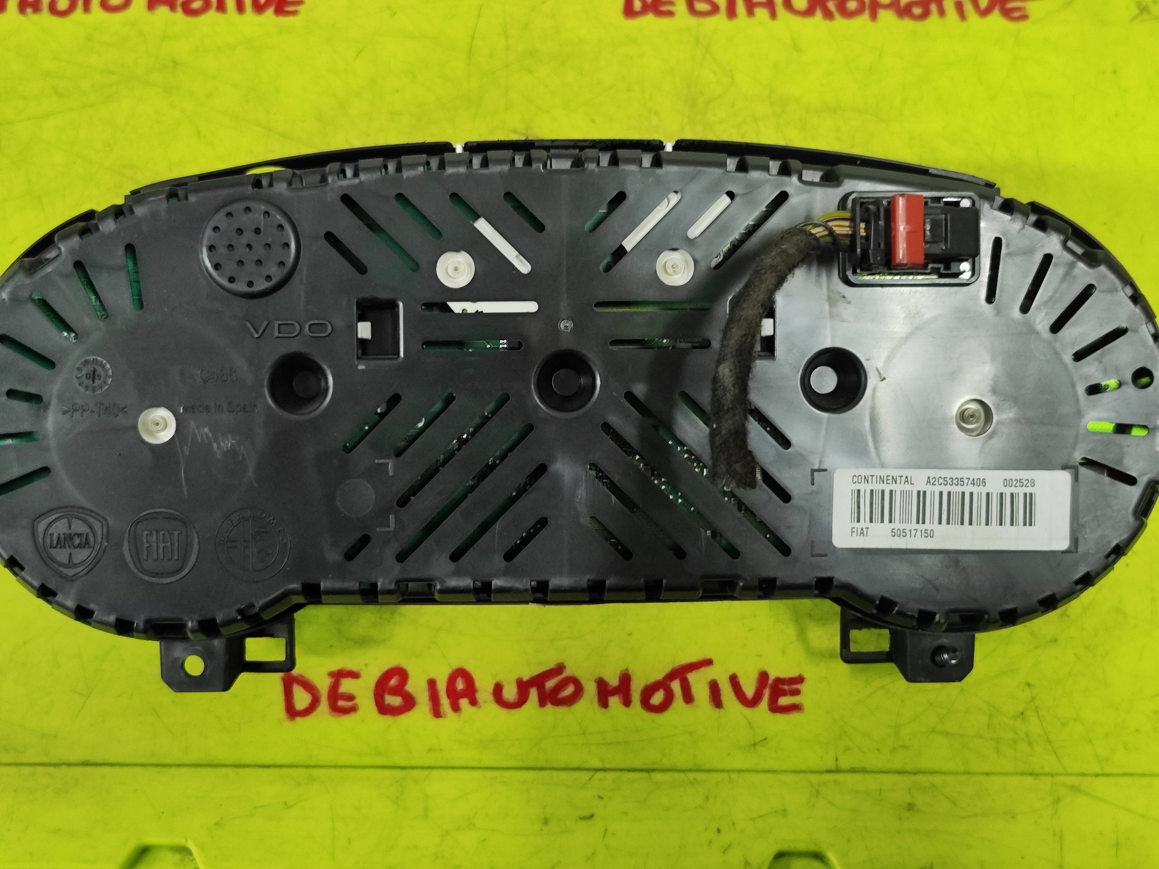 Quadro strumenti Alfa Romeo Mito Diesel 50517150 A2C53357404