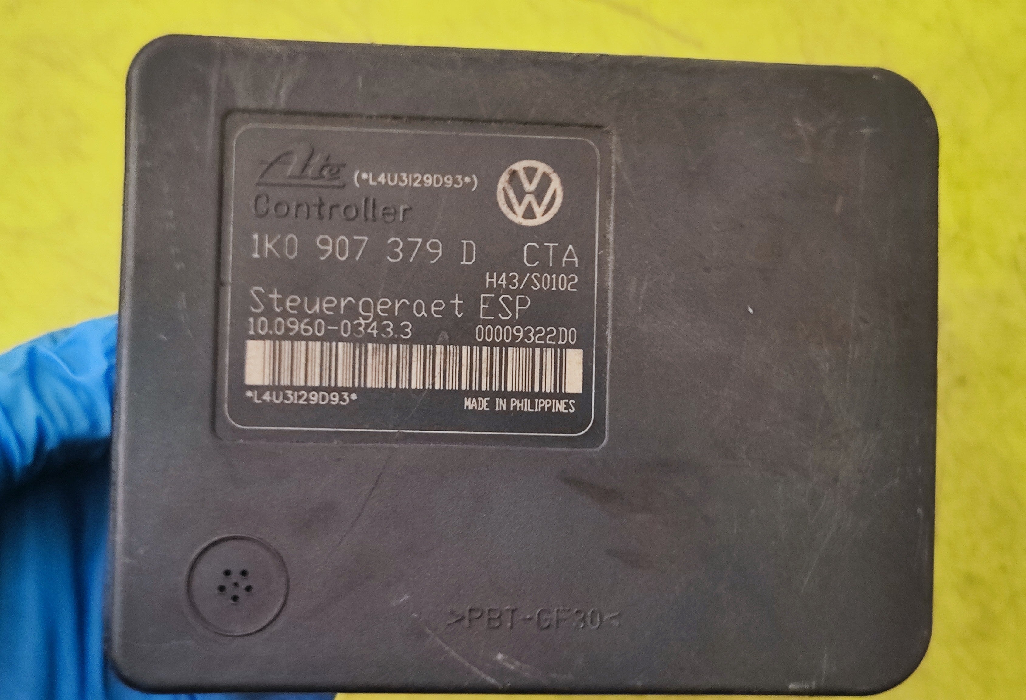 Pompa ABS VW Golf 5 Audi 1K0907379D 1KO614517B 10.0960-0343.3 10.0206-0040.4