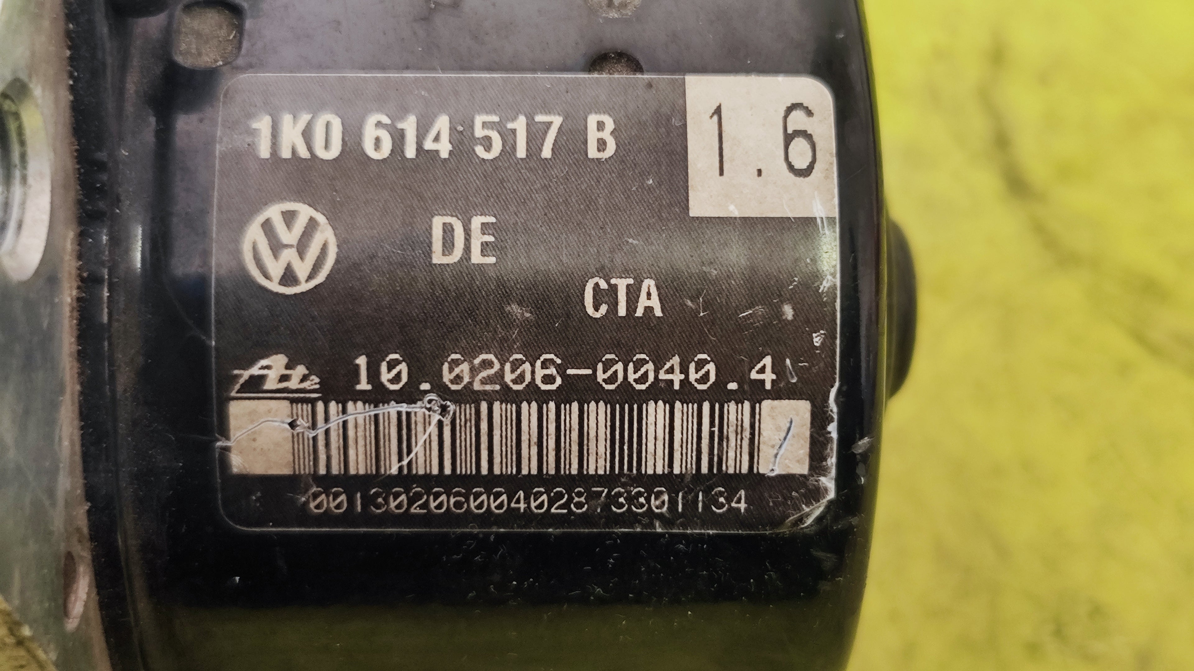 Pompa ABS VW Golf 5 Audi 1K0907379D 1KO614517B 10.0960-0343.3 10.0206-0040.4