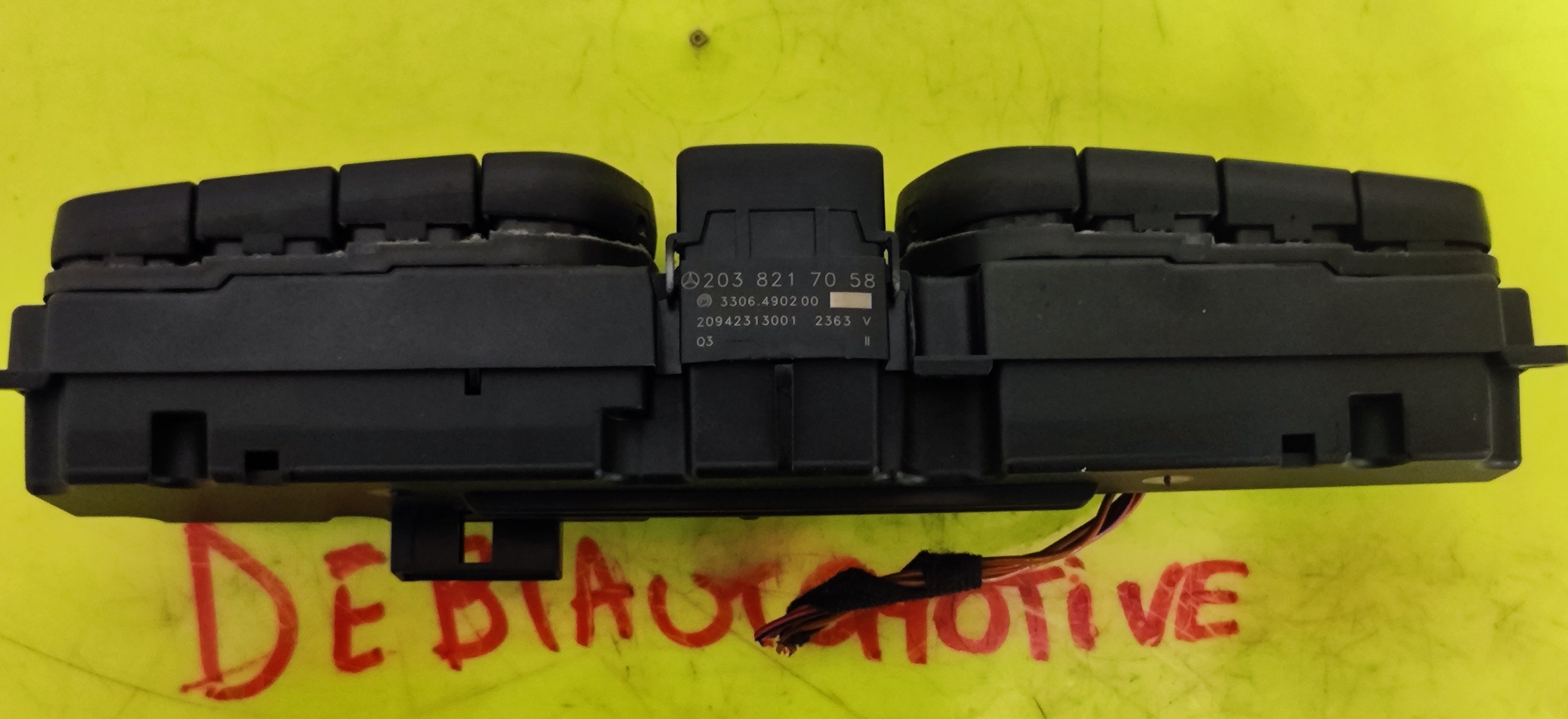 Interruttore 4 frecce Esp sblocco porte Mercedes-Benz Classe C W203 Coupé 2038217058