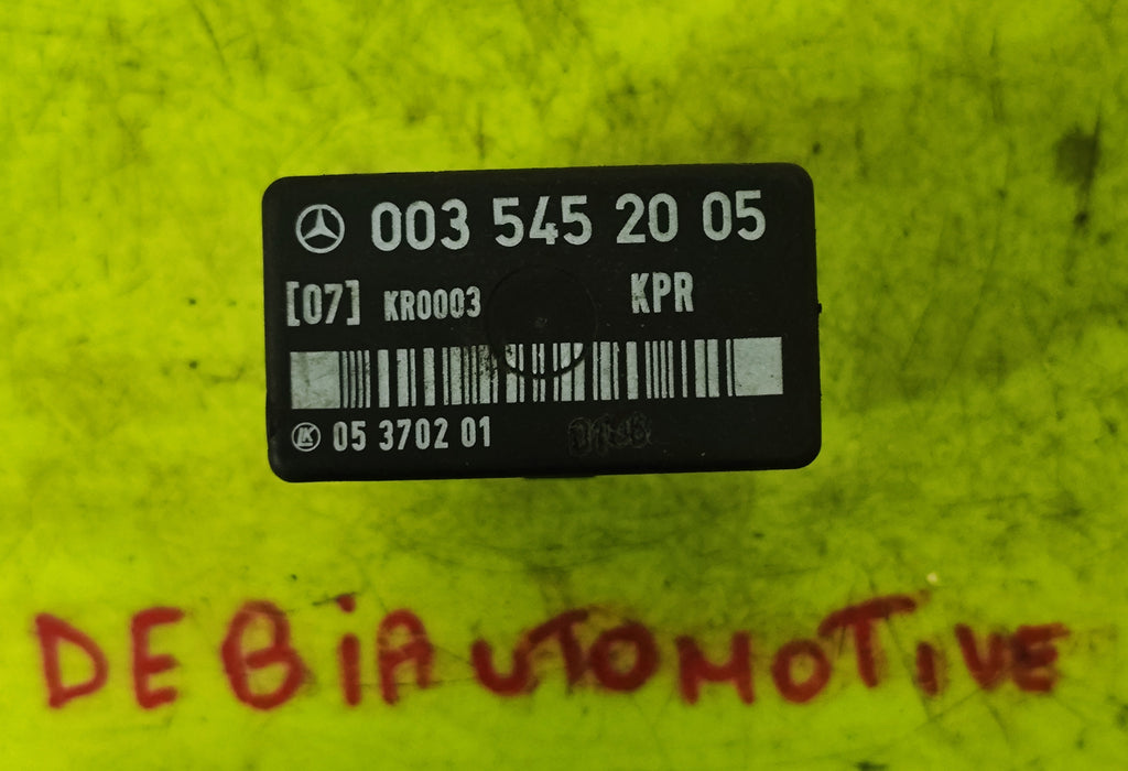 Relè carburante Mercedes-Benz W124 W201 W460 W461 0035452005