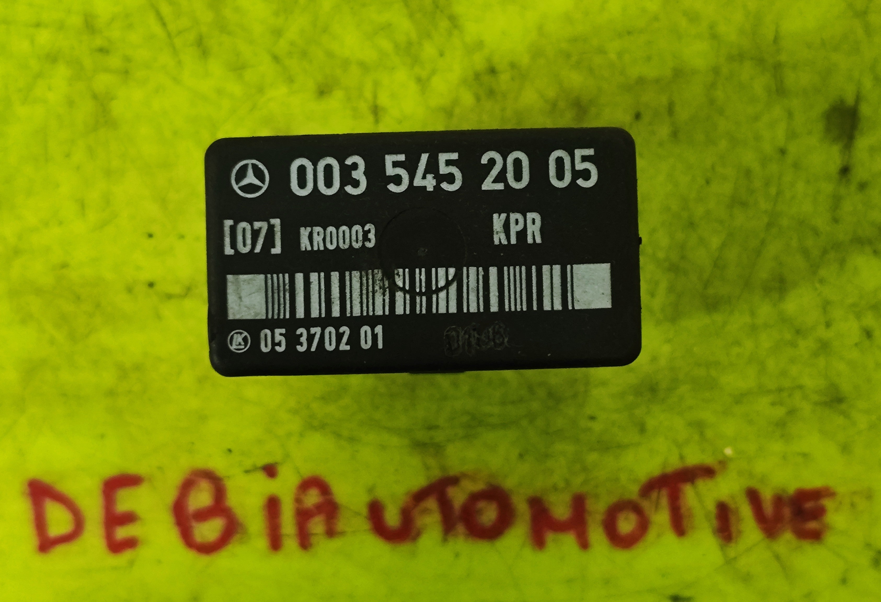 Relè carburante Mercedes-Benz W124 W201 W460 W461 0035452005
