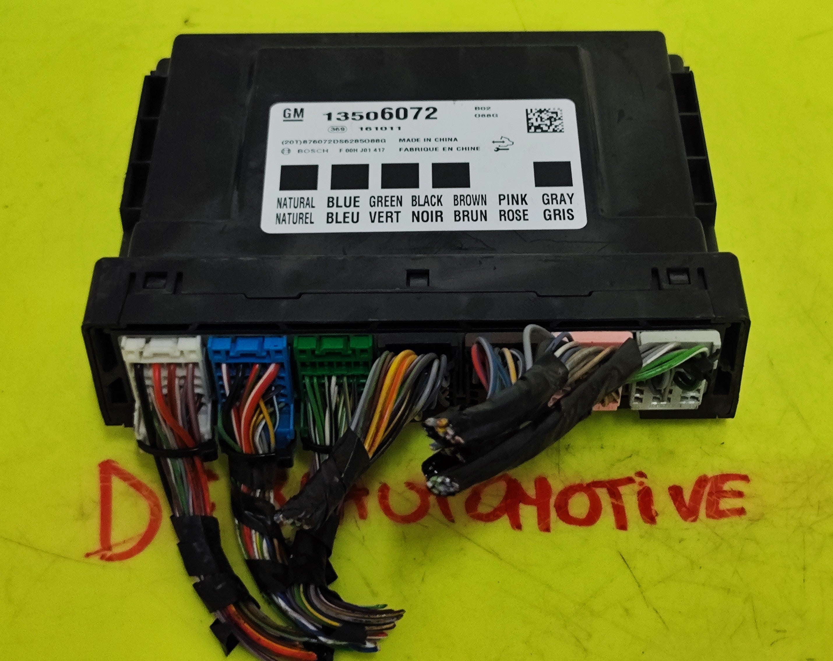 Centralina Body Computer Opel  Corsa Combo 13506072 
