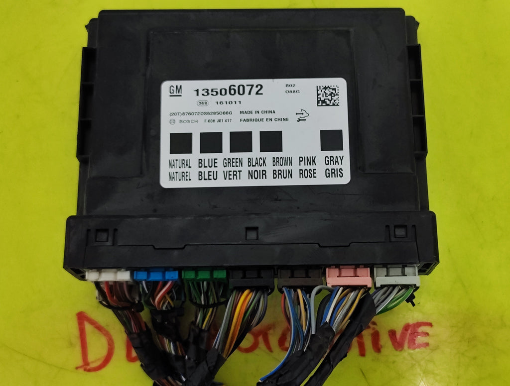 Centralina Body Computer Opel  Corsa Combo 13506072 