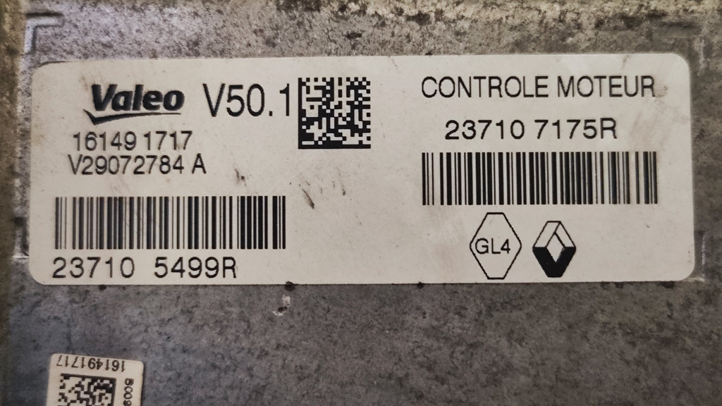 Centralina Motore Renault  Clio Dacia Sandero 237107175R 161491717 237105499R V50.1