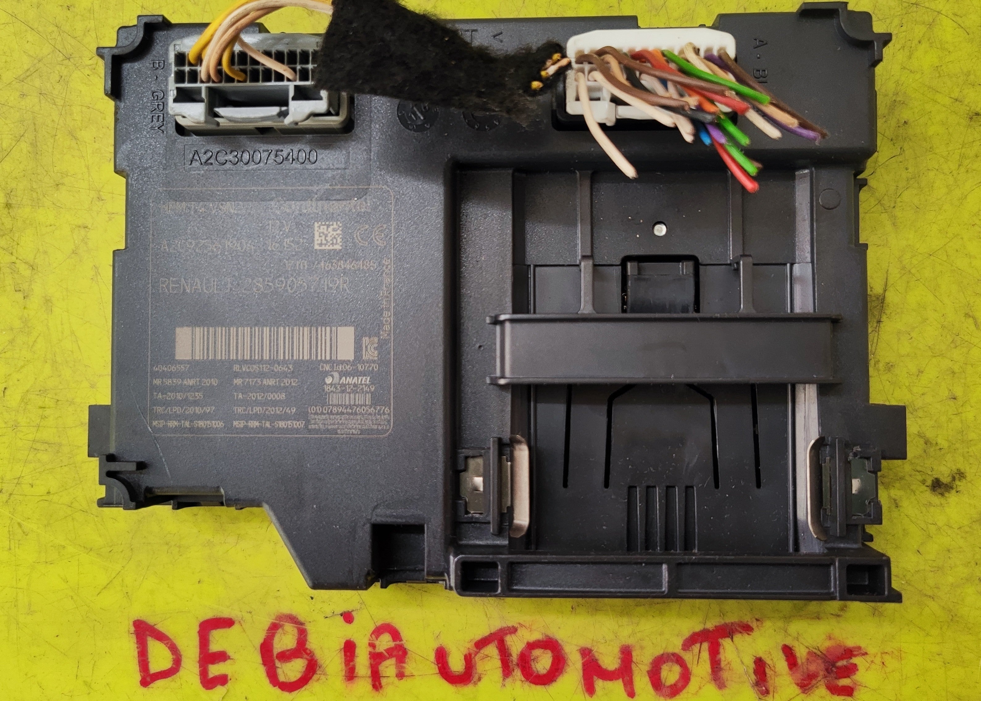 Centralina lettore card Renault Clio Captur 285905719R A2C92561904
