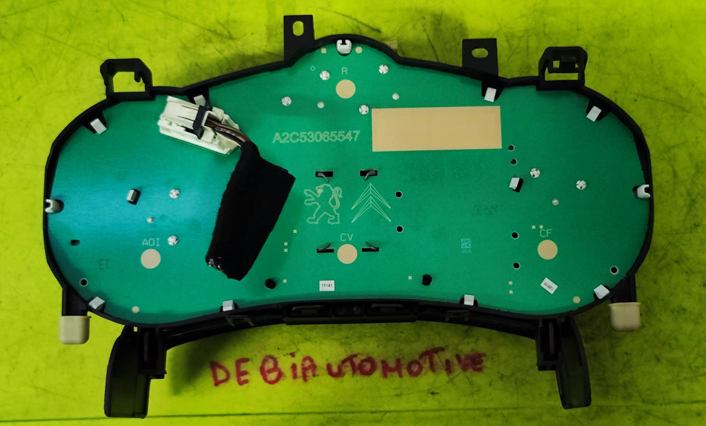 Quadro strumenti contachilometri Peugeot 207 1.4B 9666132380 A2C533337652