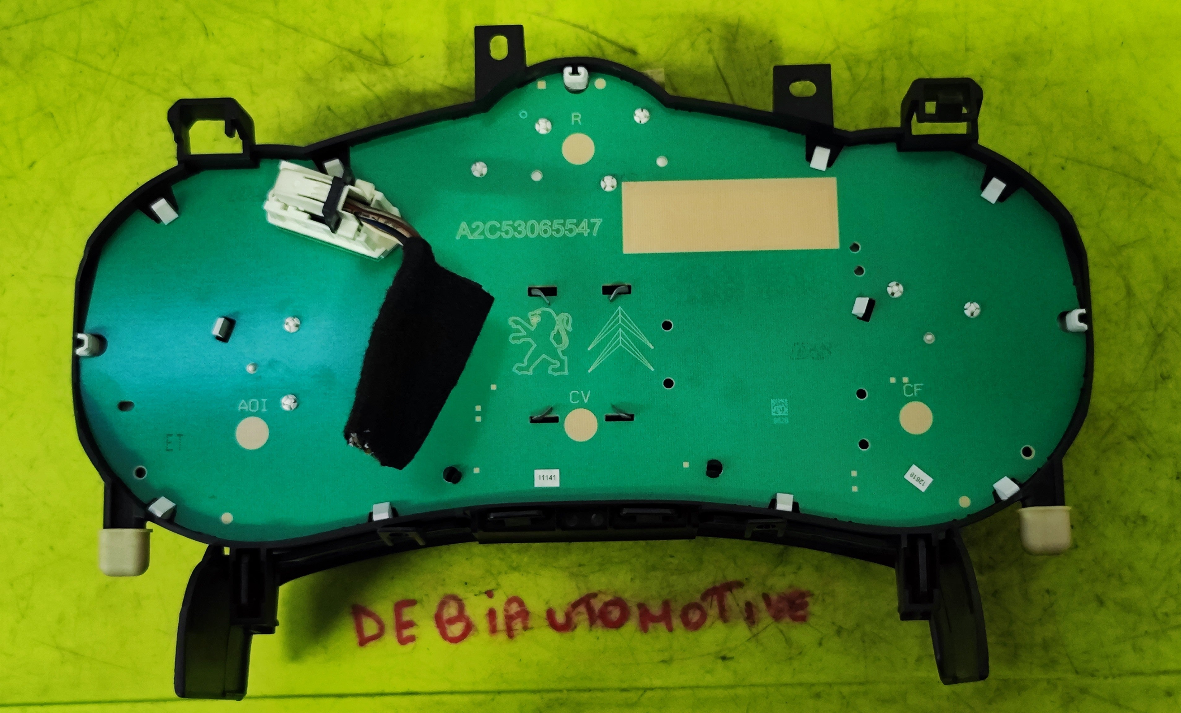 Quadro strumenti contachilometri Peugeot 207 1.4B 9666132380 A2C533337652