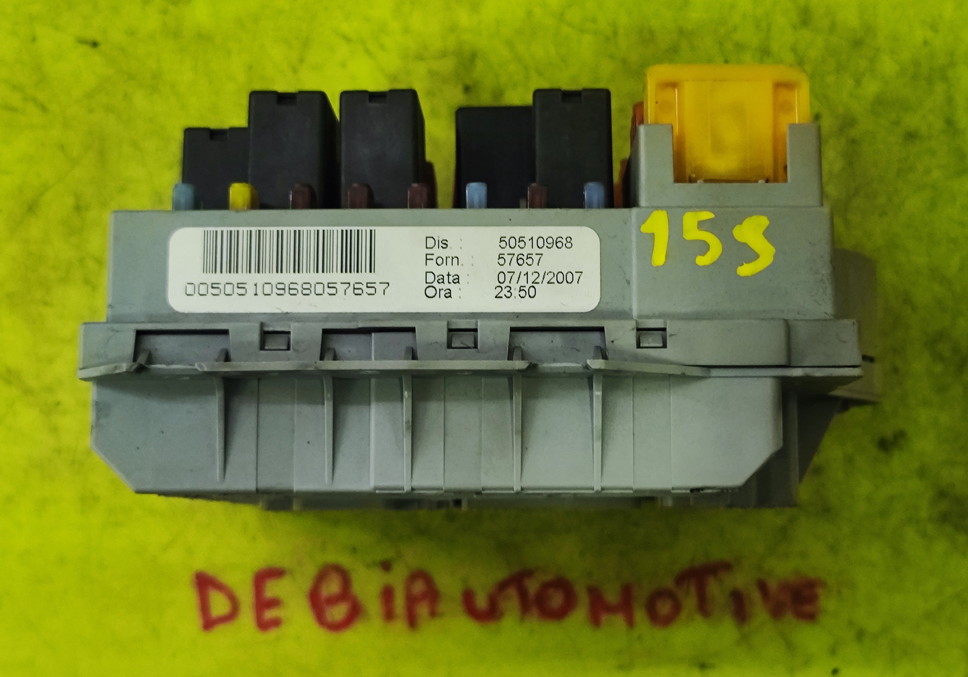 Centralina Porta fusibili Alfa Romeo 159 1.9JTD cambio automatico 50510968