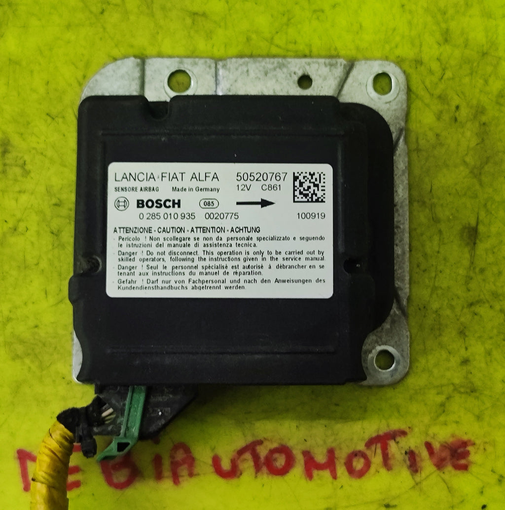 Centralina airbag NO CRASH Alfa Romeo Giulietta 940 0265010935 50520767