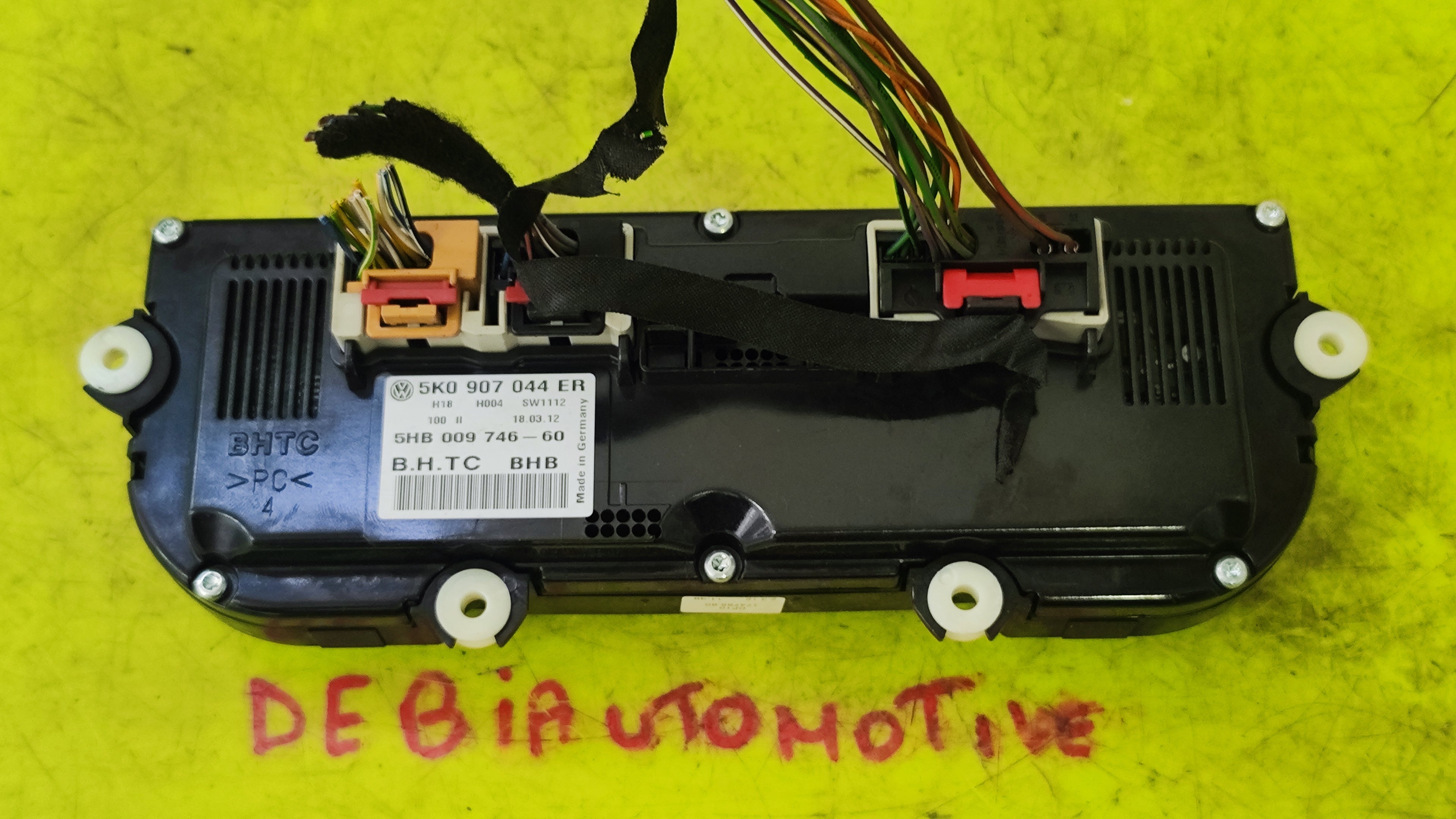 Centralina comandi clima A/C Wolkswagen Golf Tiguan 5K0907044ER 5HB009746-60