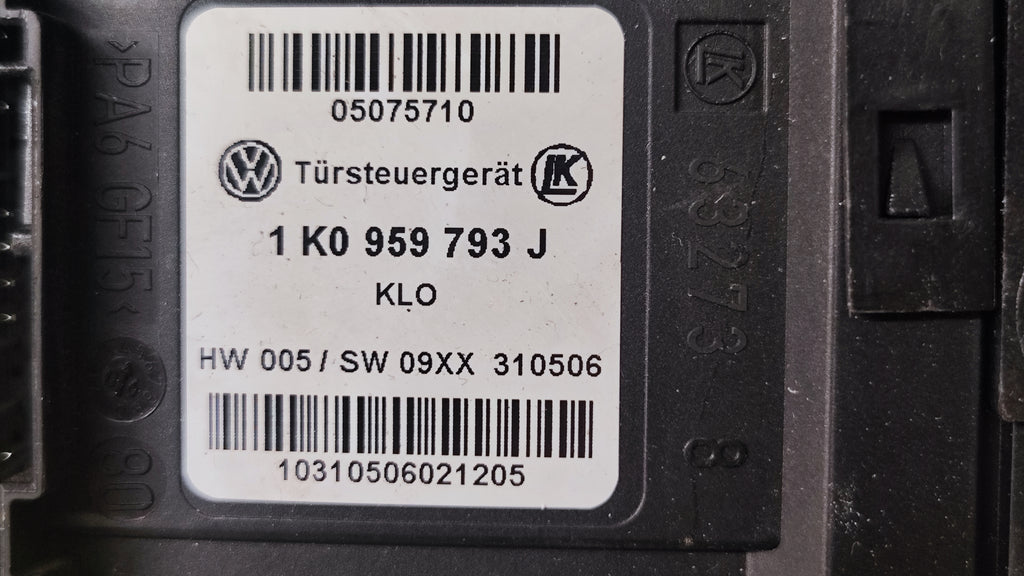 Motorino alzacristalli anteriore sx Volkswagen Golf Tiguan 1K0959793J 1K0959701M