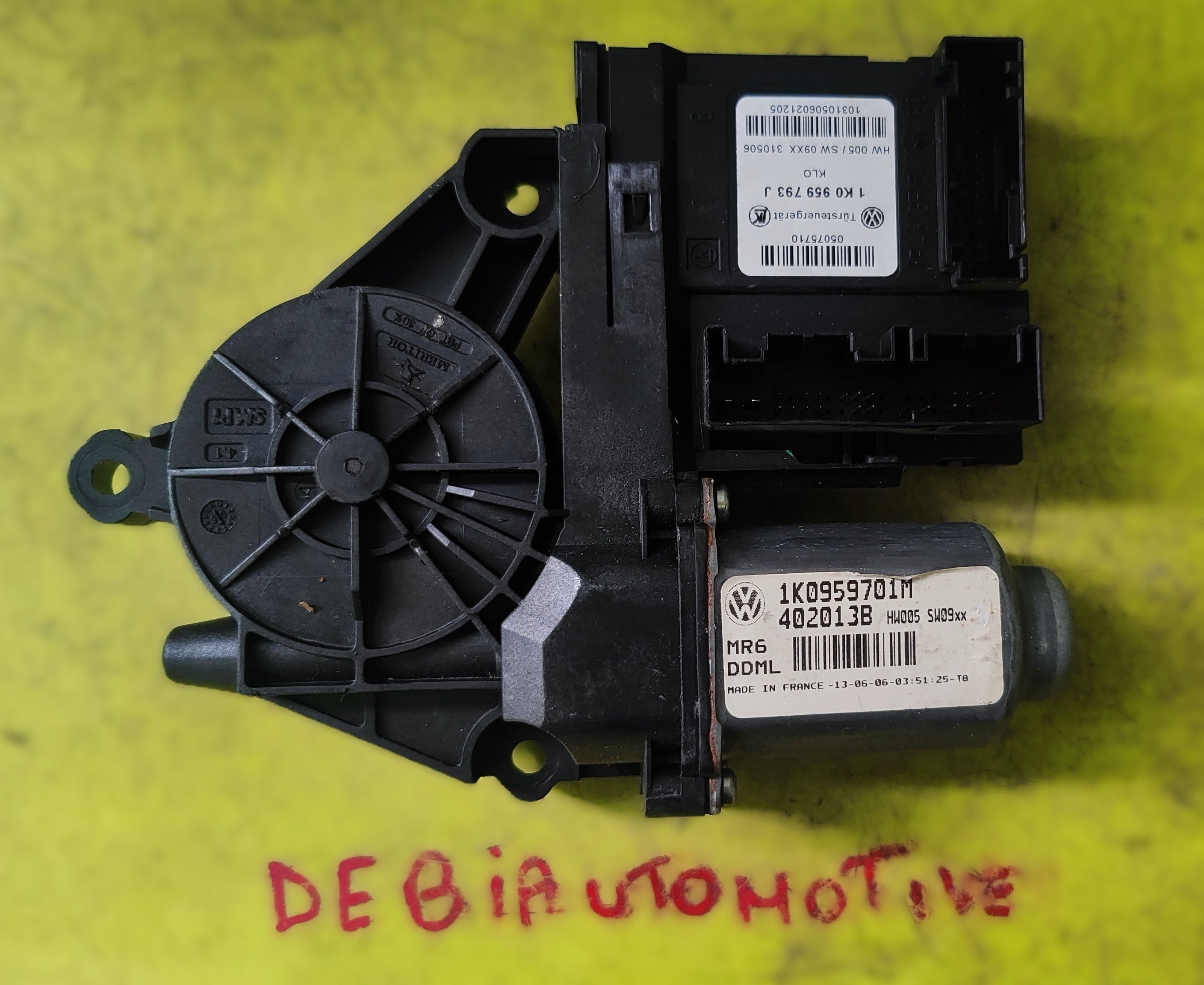 Motorino alzacristalli anteriore sx Volkswagen Golf Tiguan 1K0959793J 1K0959701M