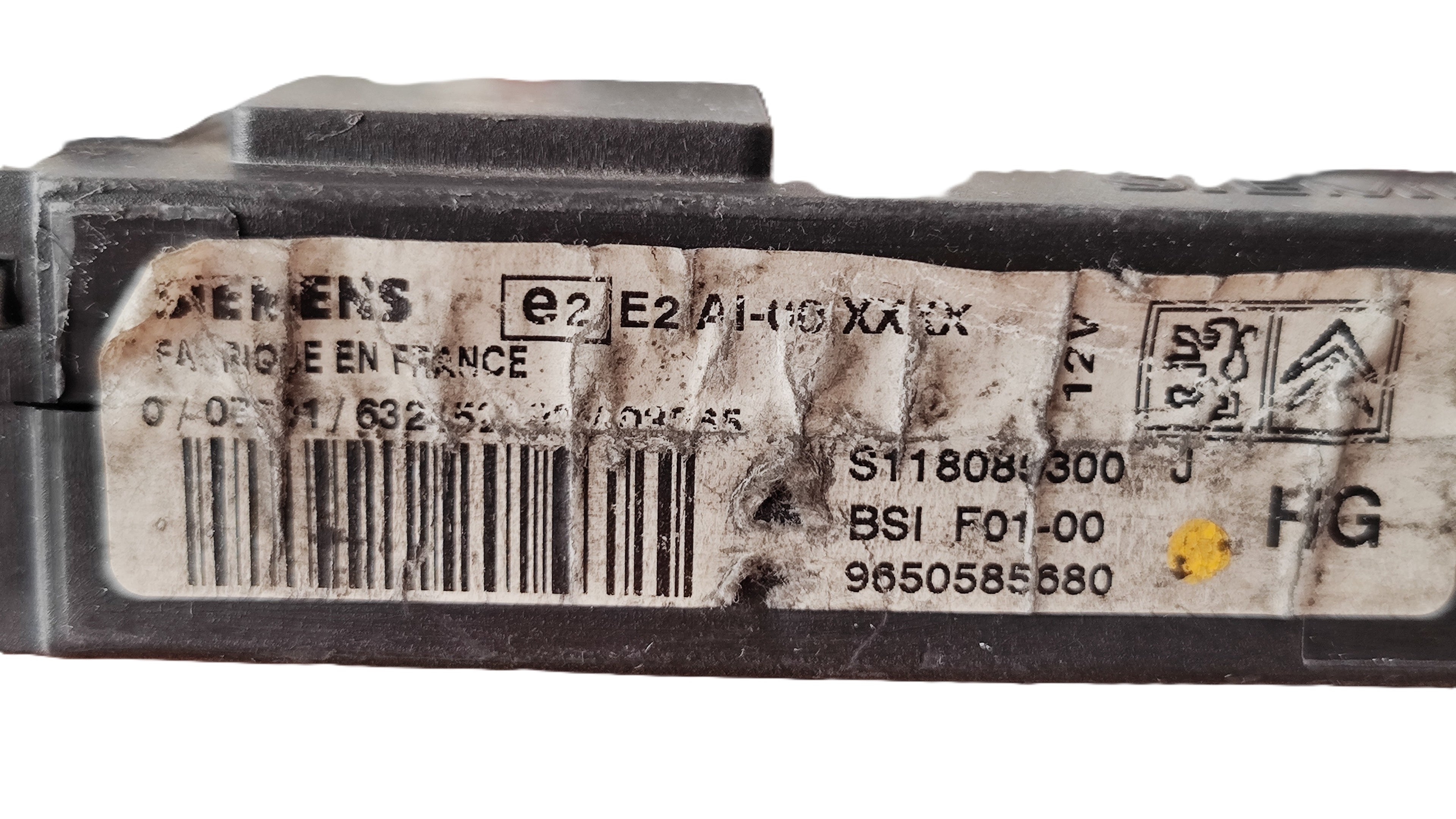 Centralina portafusibili Peugeot Citroen C3 9650585680 BSI F01