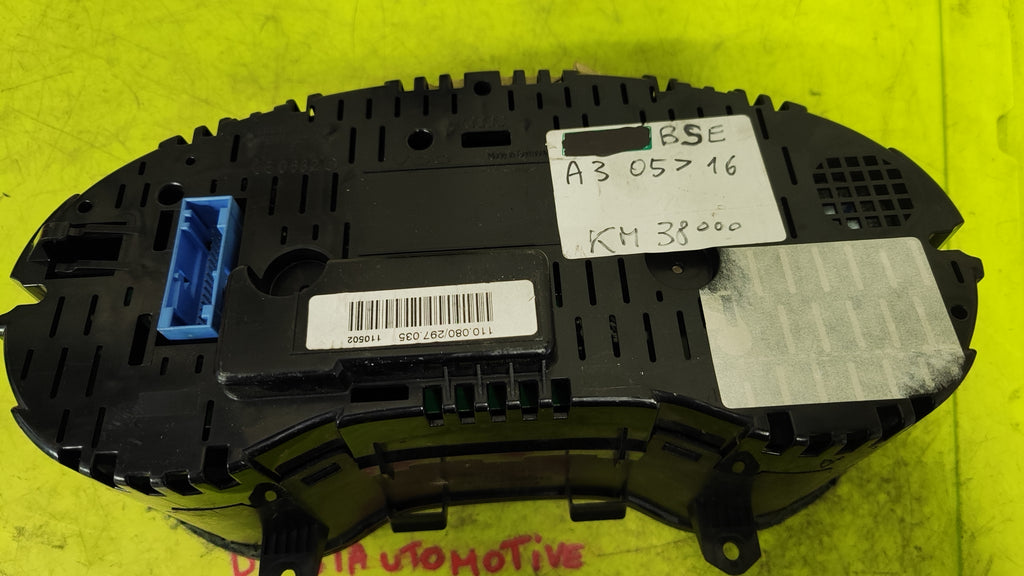 Quadro strumenti tachimetro Audi A3 Benzina 8P0920931F