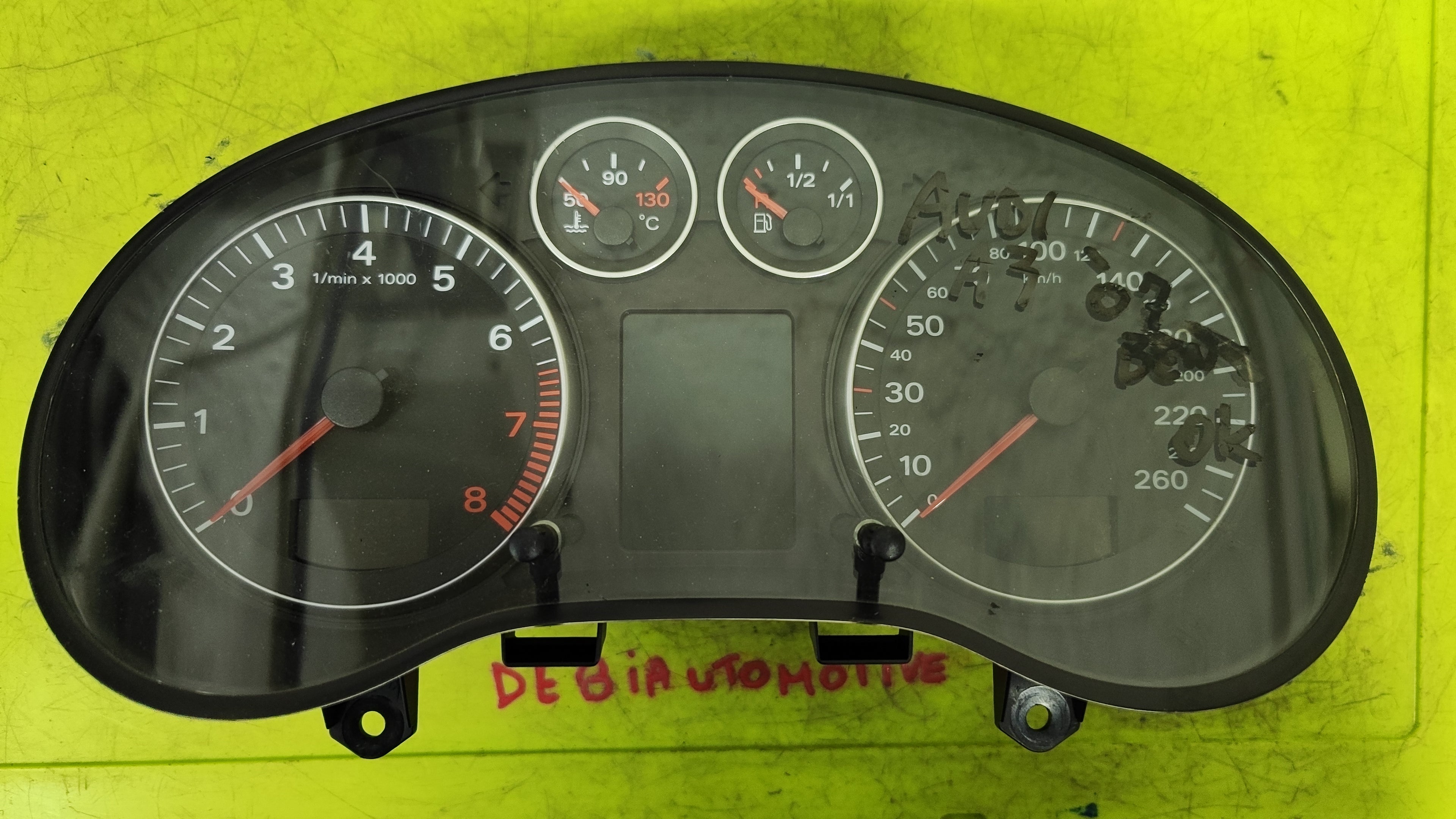 Quadro strumenti tachimetro Audi A3 Benzina 8P0920931F