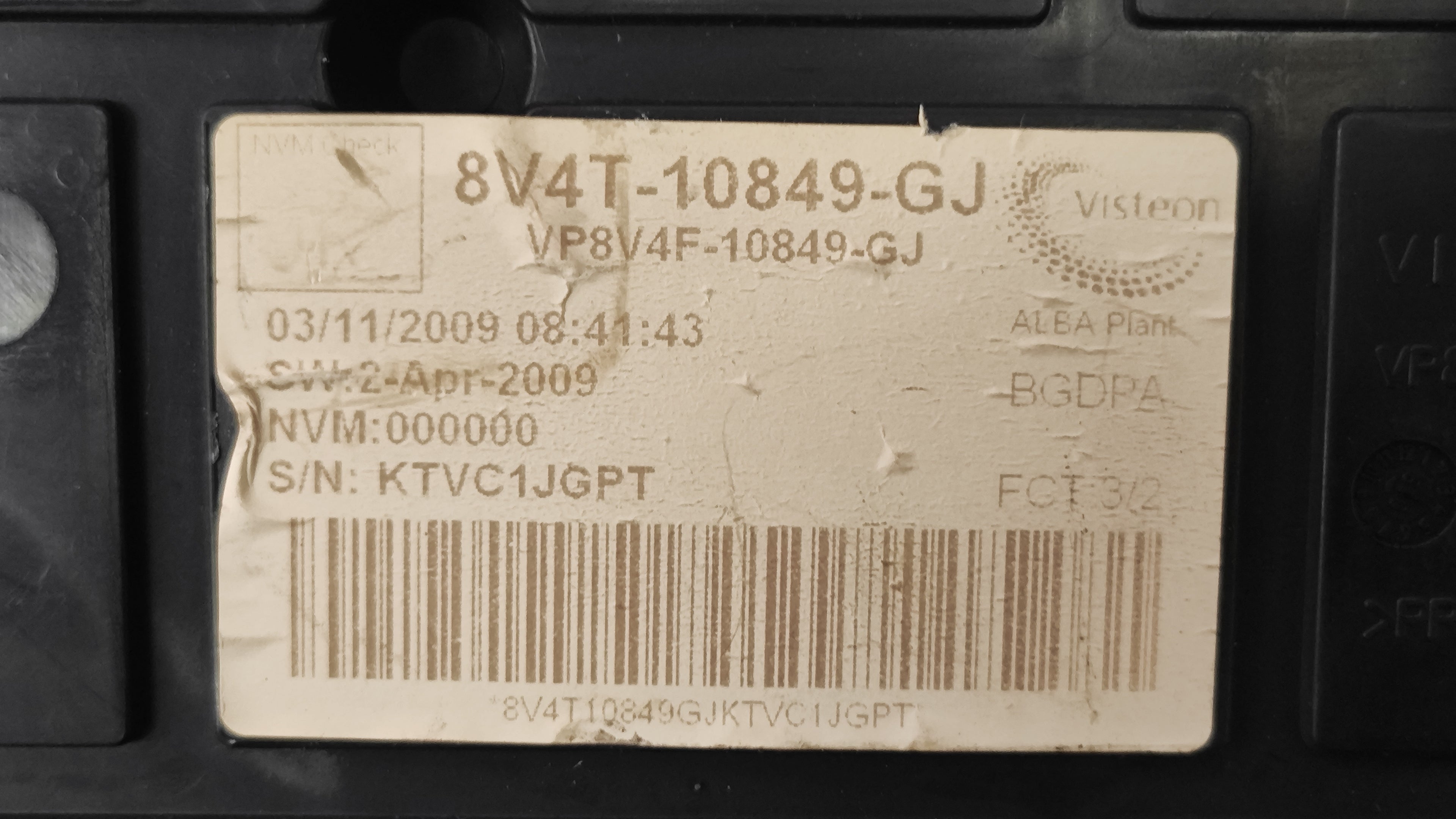 Quadro strumenti Ford Focus Kuga C-Max Diesel 8V4T-10849-GJ 