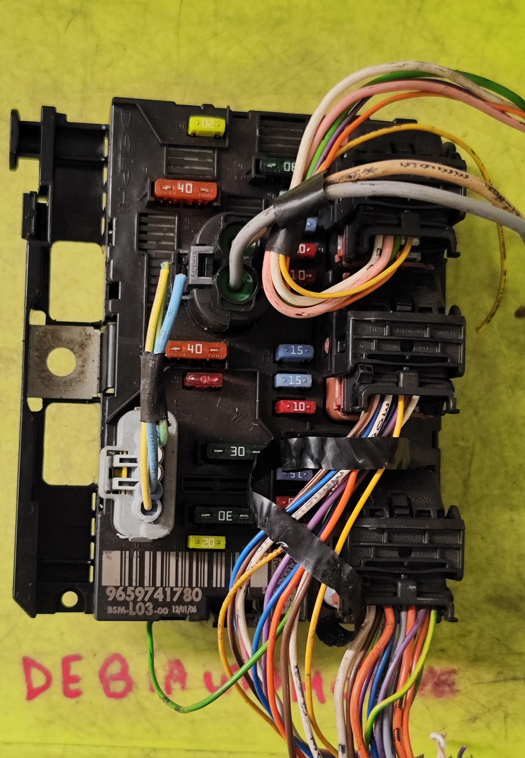 Centralina Body BSM L03 PSA Citroen Peugeot 9659741780