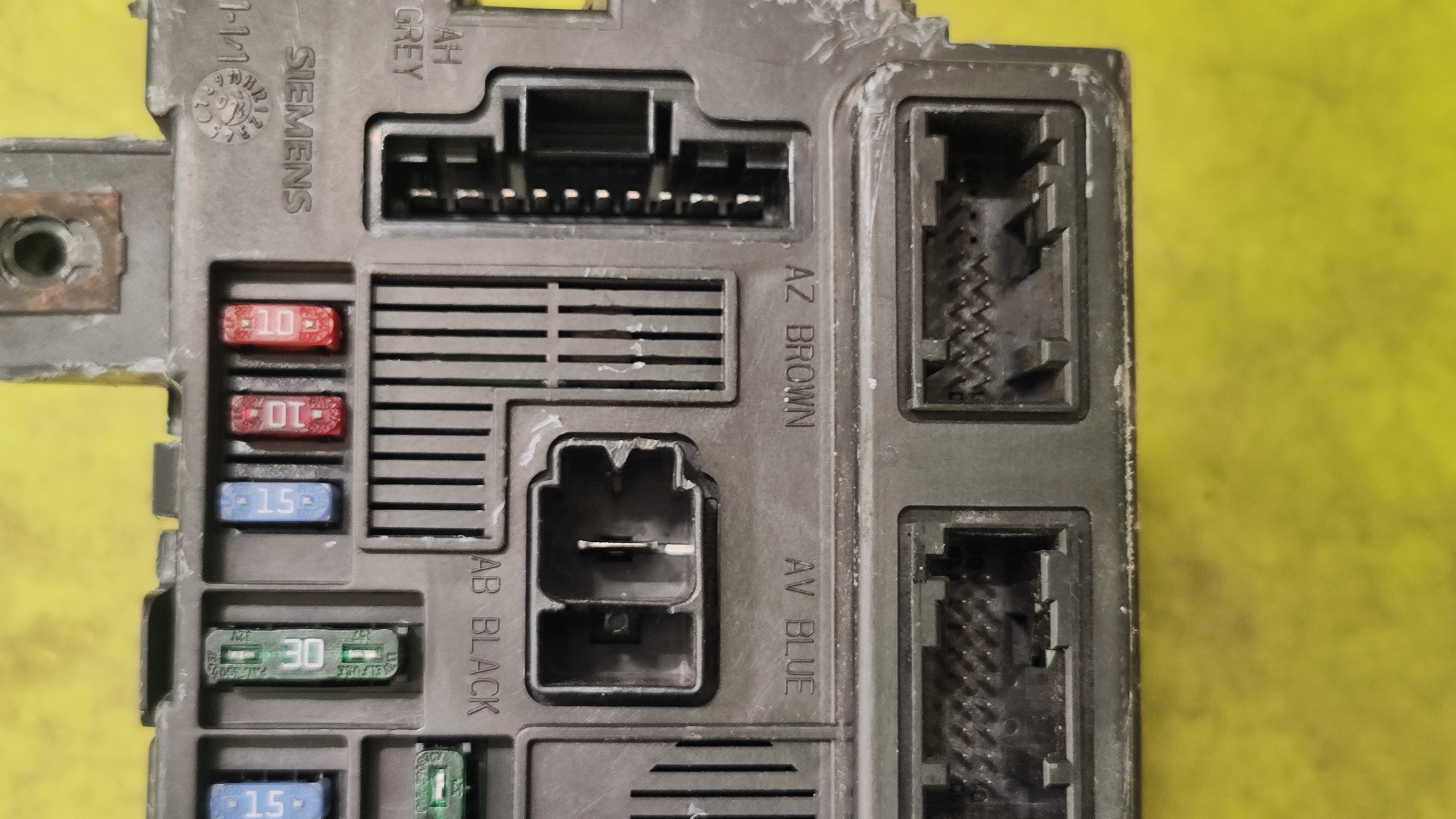 BODY COMPUTER FIAT PANDA 169 51740050 S118578030C  