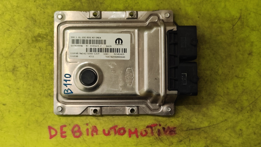 Centralina motore Fiat 500 52181423 11GFAB HW142