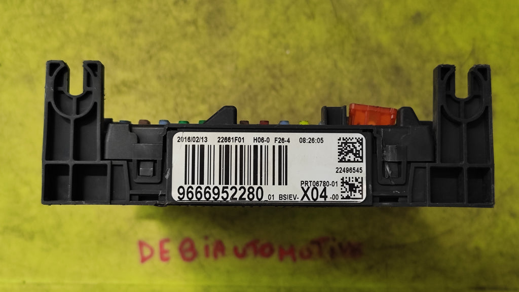 Centralina BSIEV X04 Citroen C2 C3 benzina 9666952280 