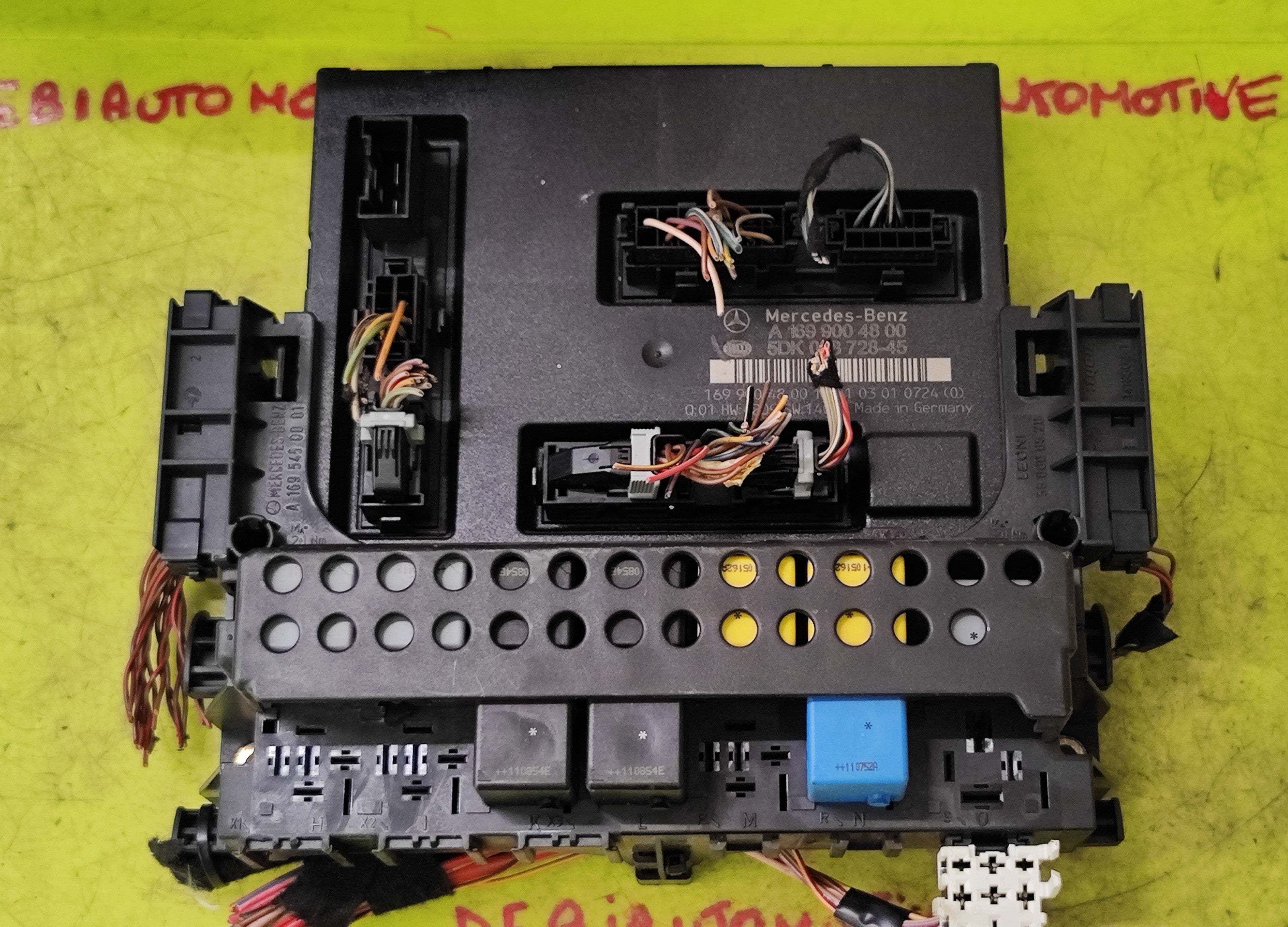 Kit accensione Mercedes-Benz Classe B W245 0281018018 A6409004900