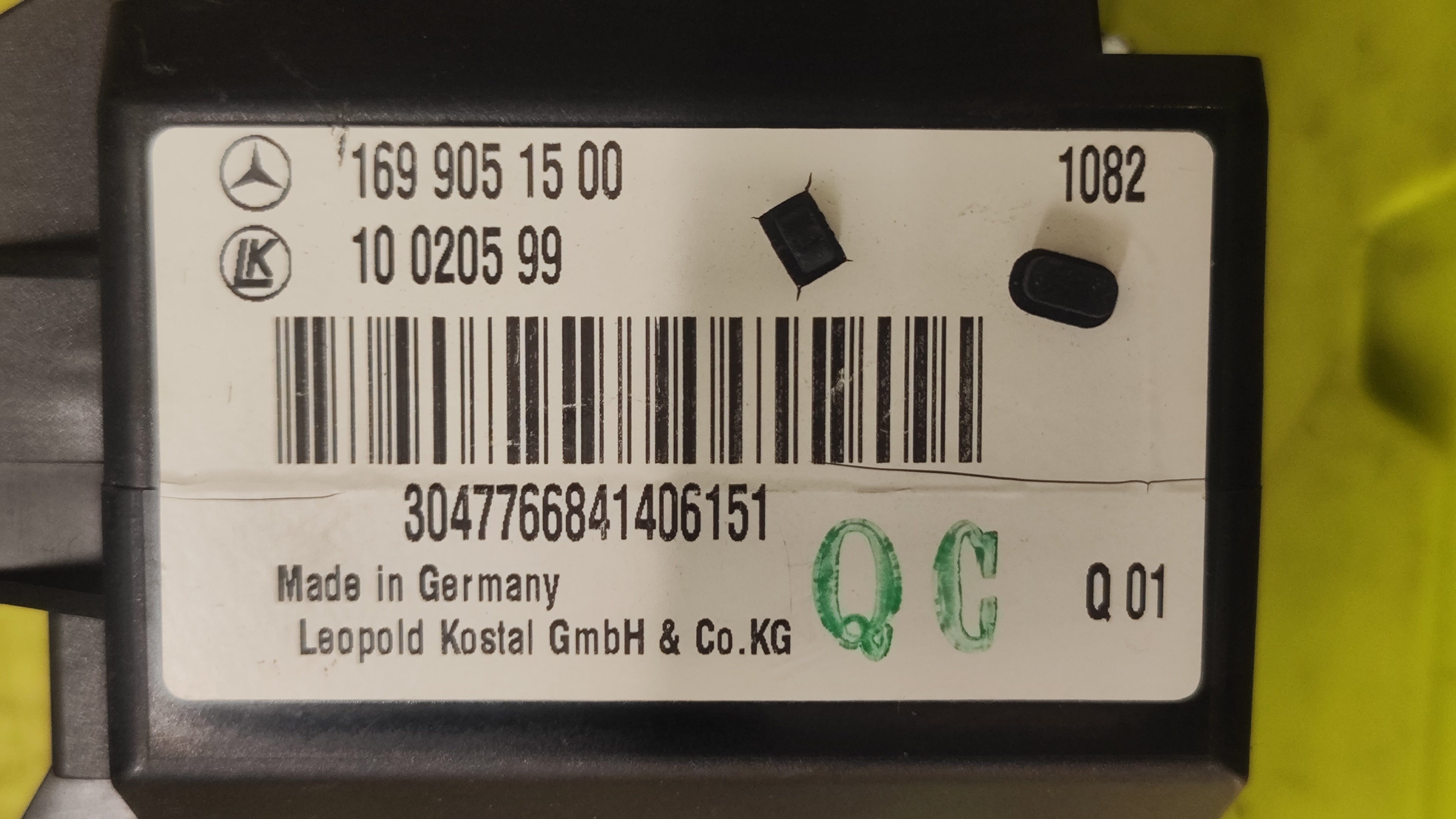 Kit accensione Mercedes-Benz Classe B W245 0281018018 A6409004900