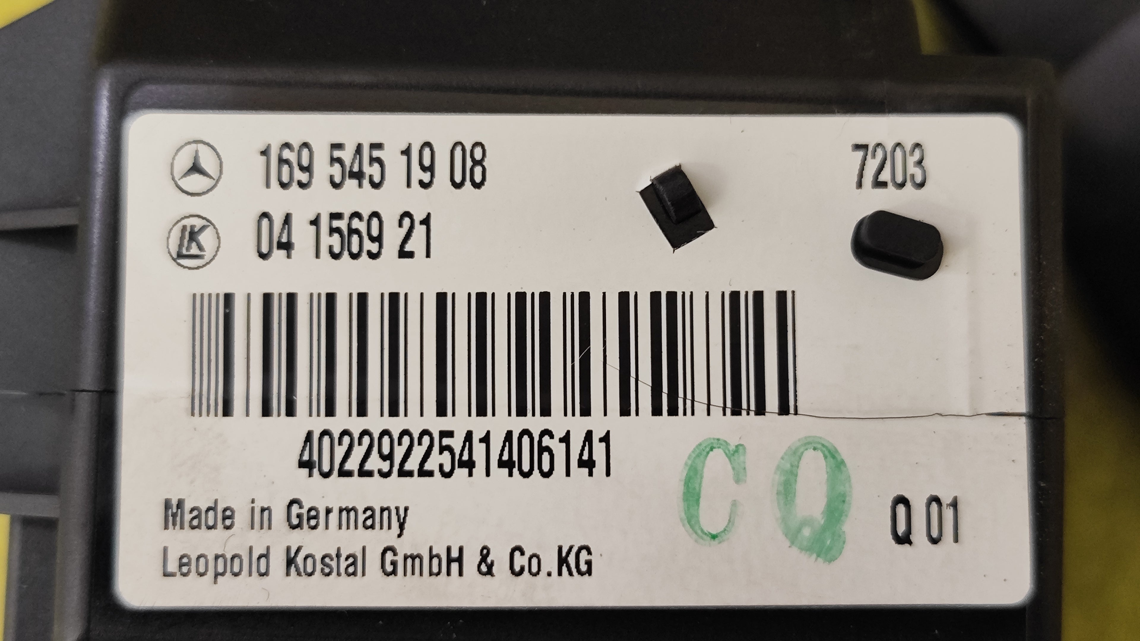 Kit accensione Mercedes-Benz Classe B W245 benzina A2661538979 A0024463140