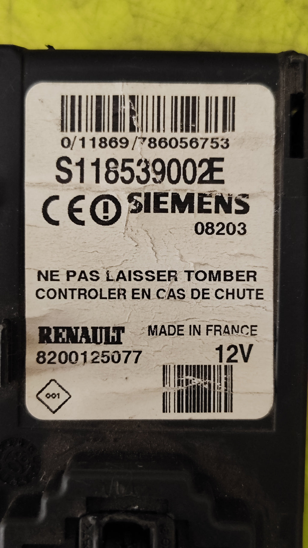 Kit accensione Start&Stop Renault Megane SW 8200911560 88571820JNG