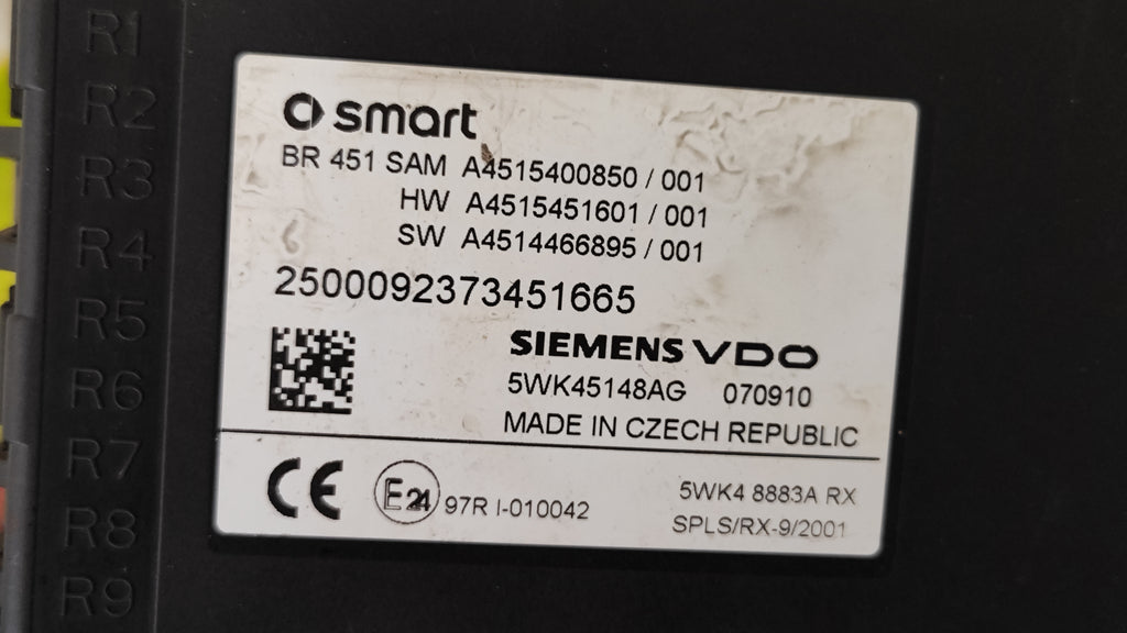 Kit accensione Smart W451 1.0B 0261S04012 