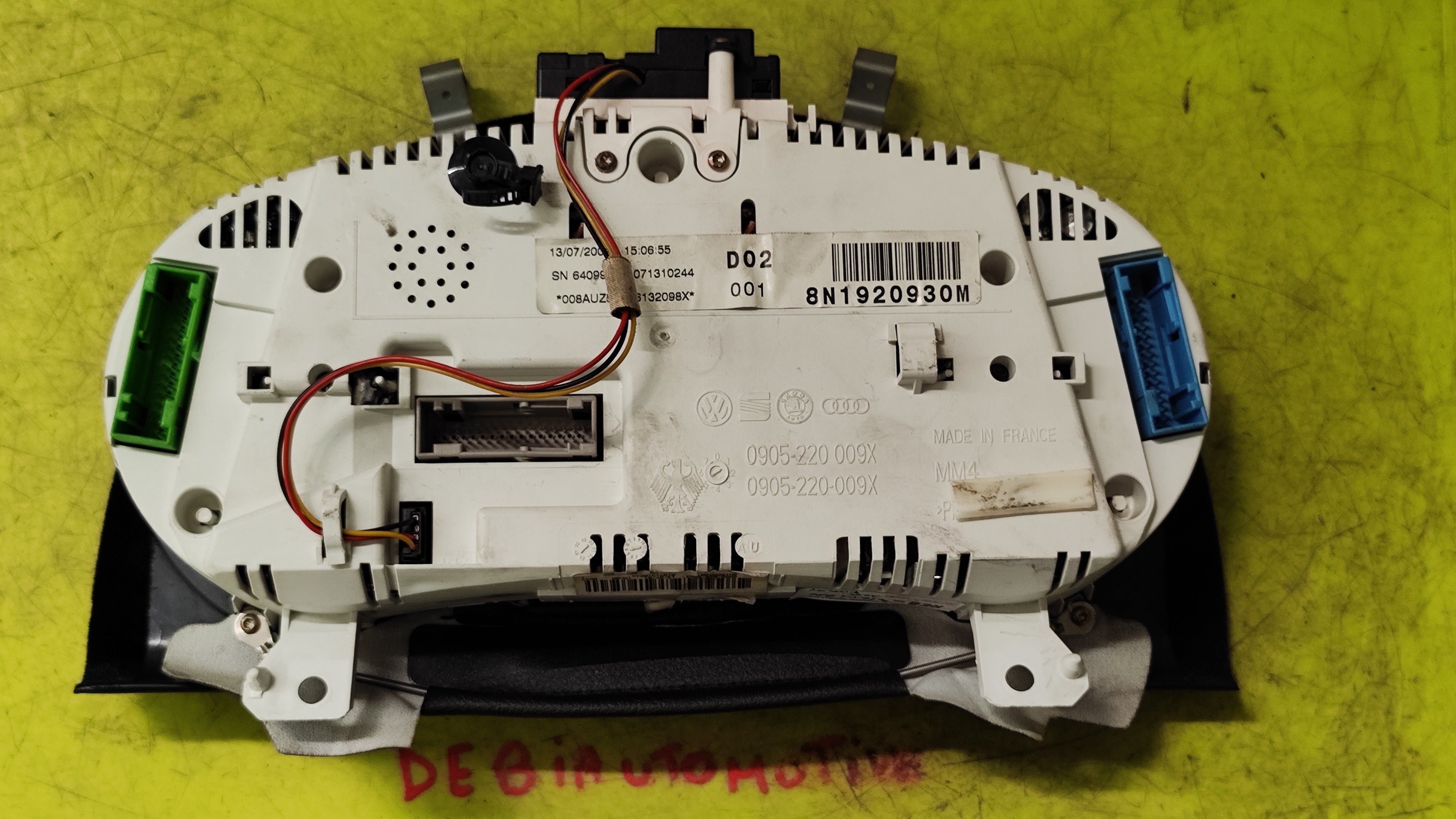 Quadro strumenti Audi TT 1° serie REVISIONATO 8N1920930M 