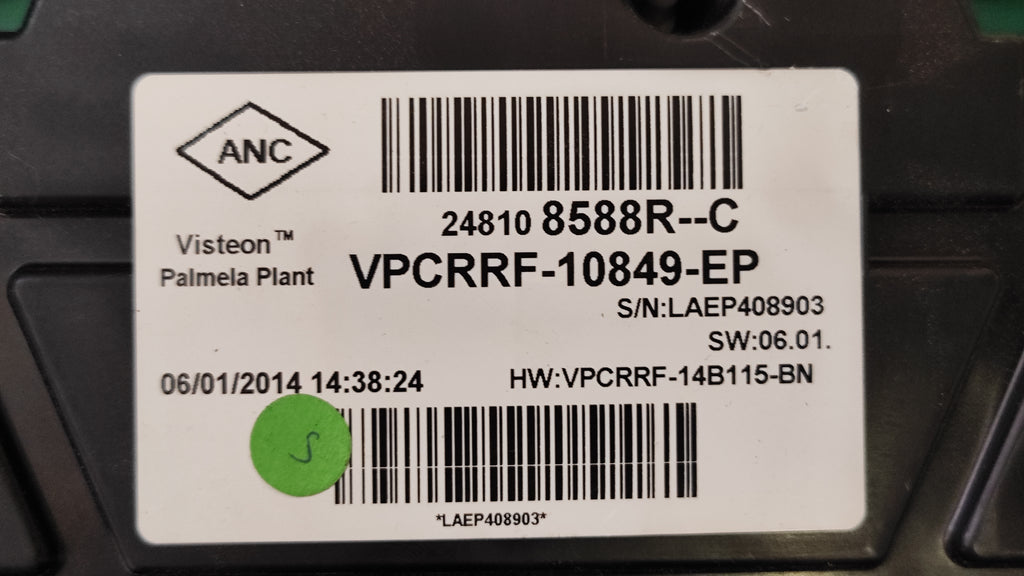 Quadro strumenti Renault Clio 1.5D 248108588R VPCRRF-10849-EP