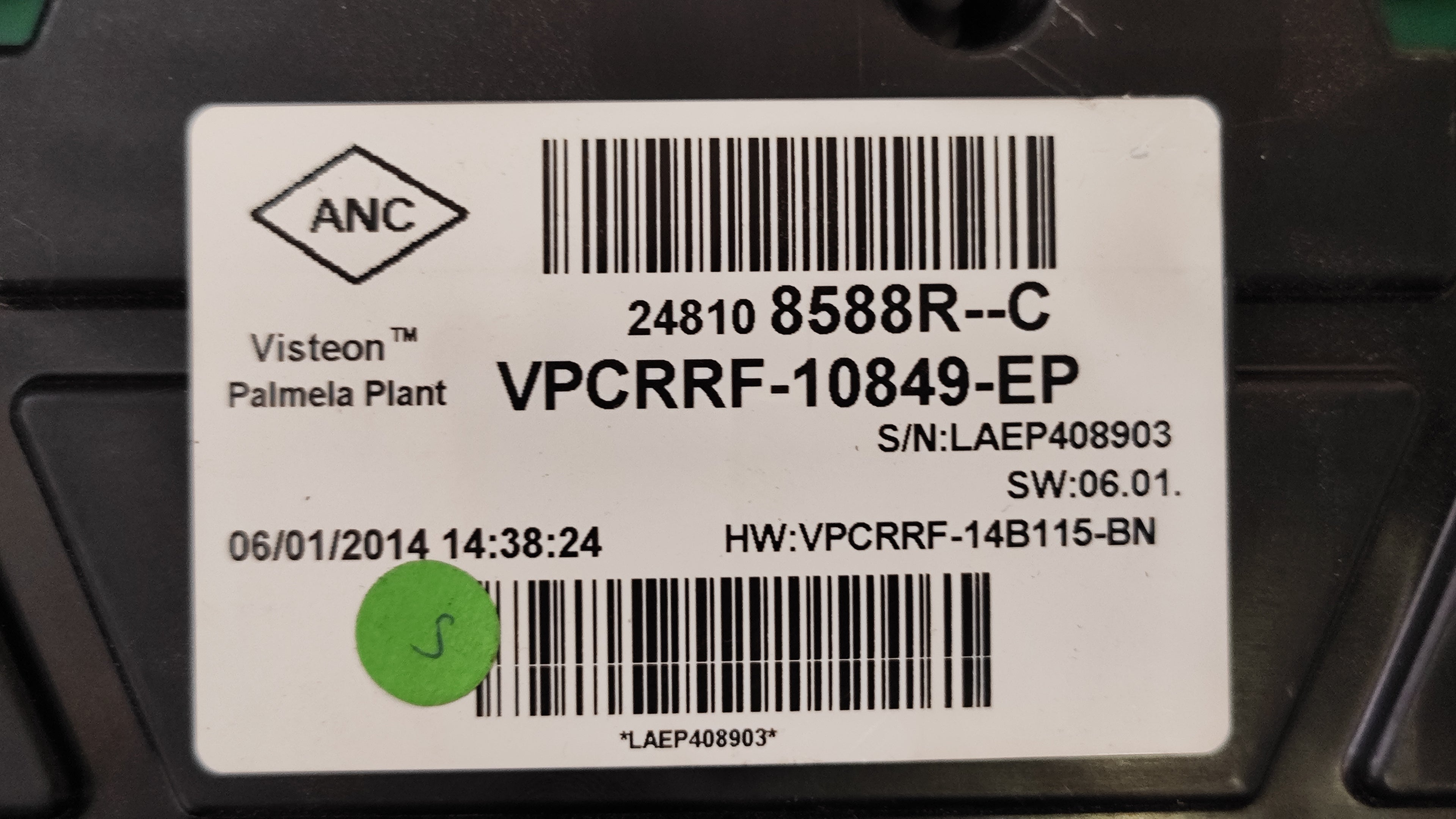 Quadro strumenti Renault Clio 1.5D 248108588R VPCRRF-10849-EP