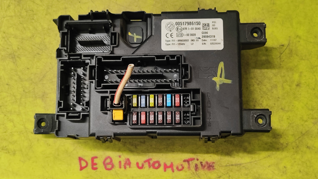 Body Computer Fiat Grande Punto 00517986150