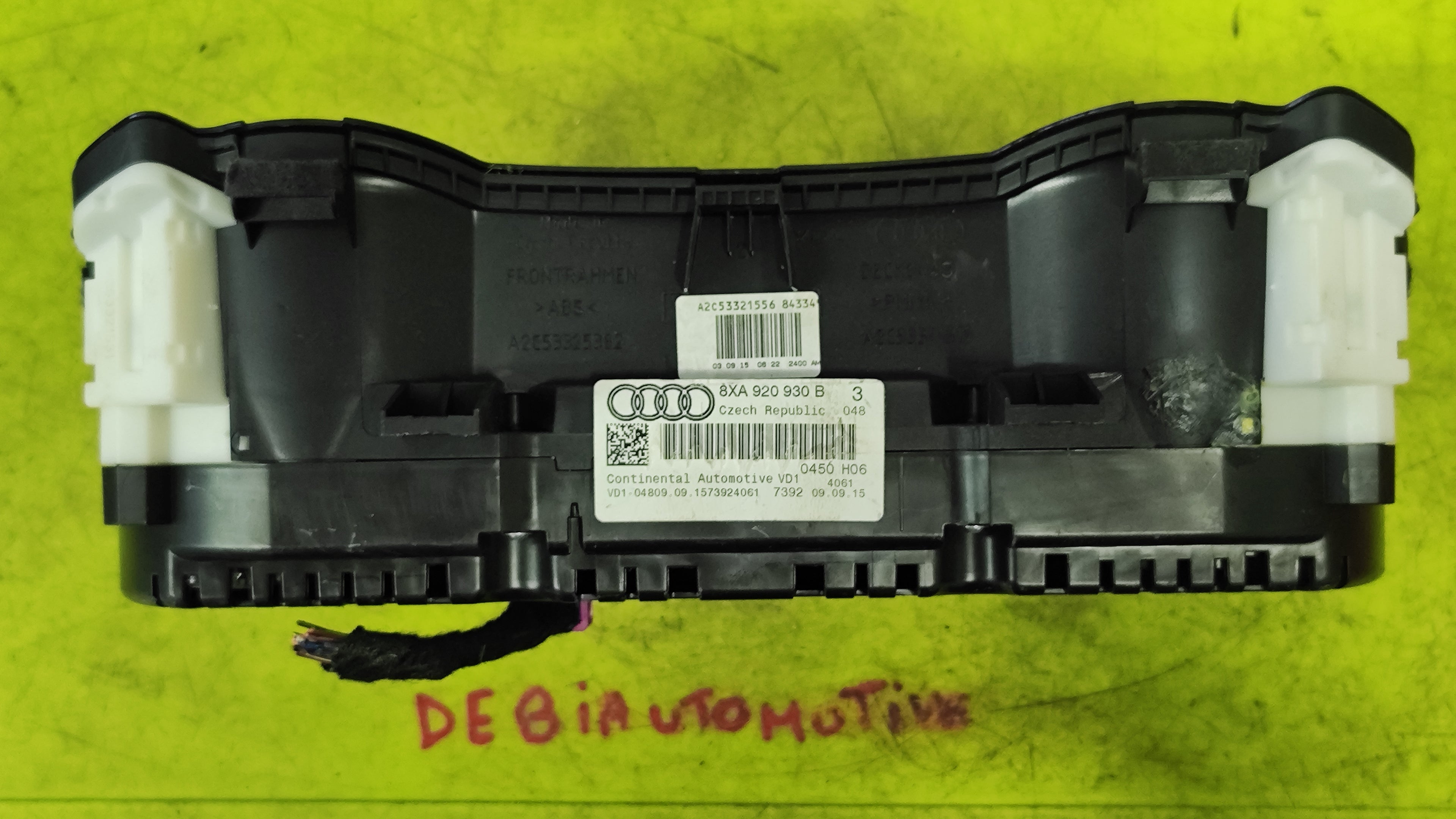 Quadro strumenti Audi A1 diesel 8XA920930B