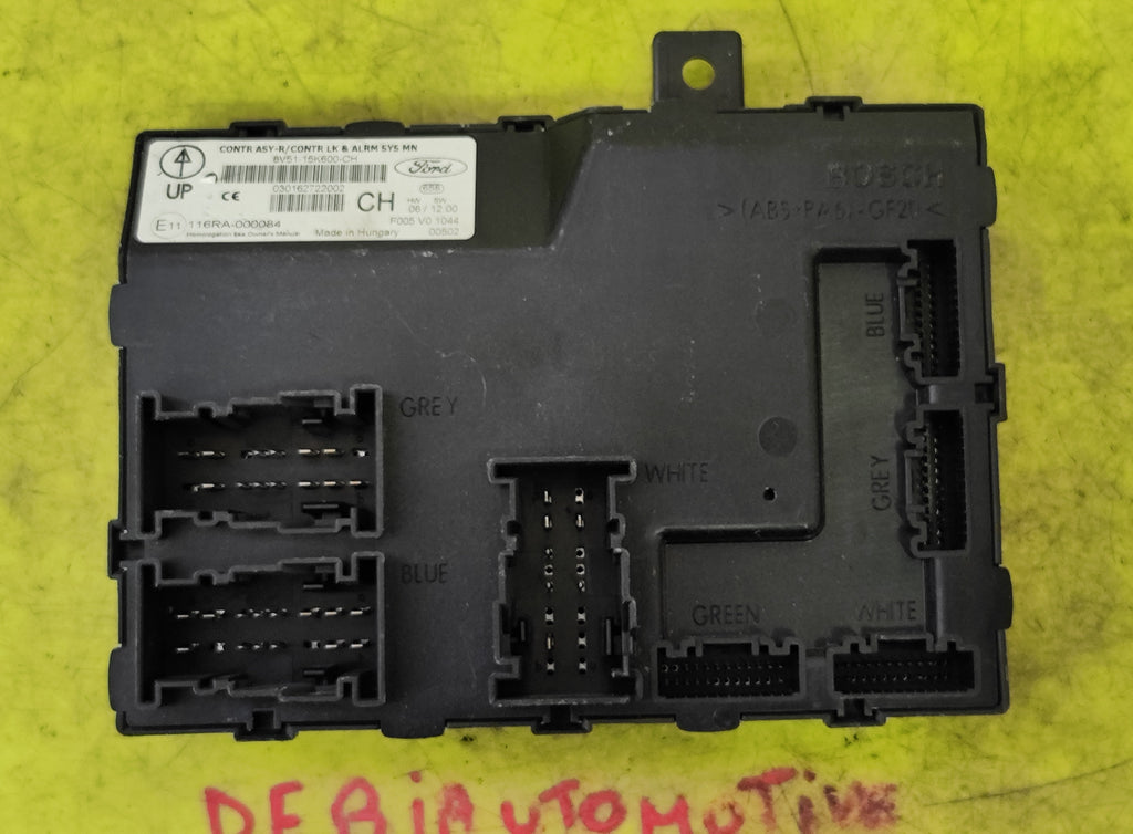 Body Computer Ford Fiesta 6° serie 8V51-15K600-CH 0301627222002