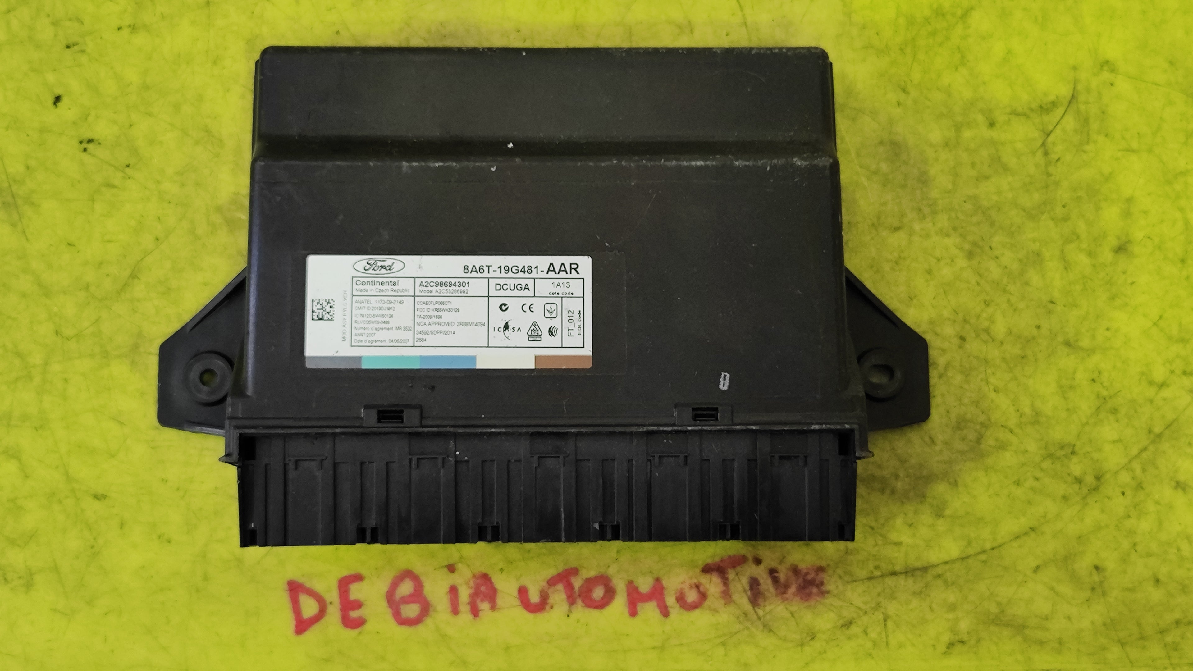  Modulo elettronico Ford Fiesta 8A6T-19G481-AAR